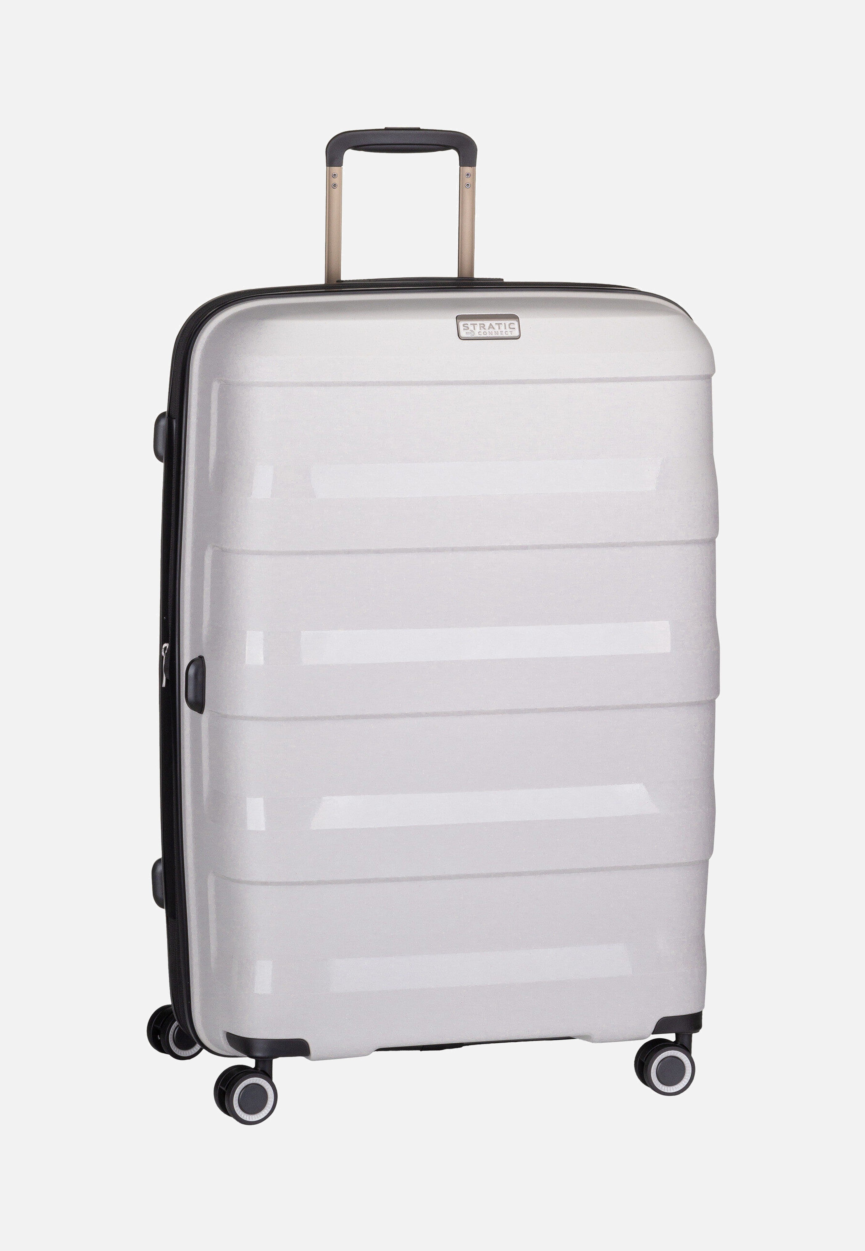 Stratic Straw+ Trolley L Beige Suitcase