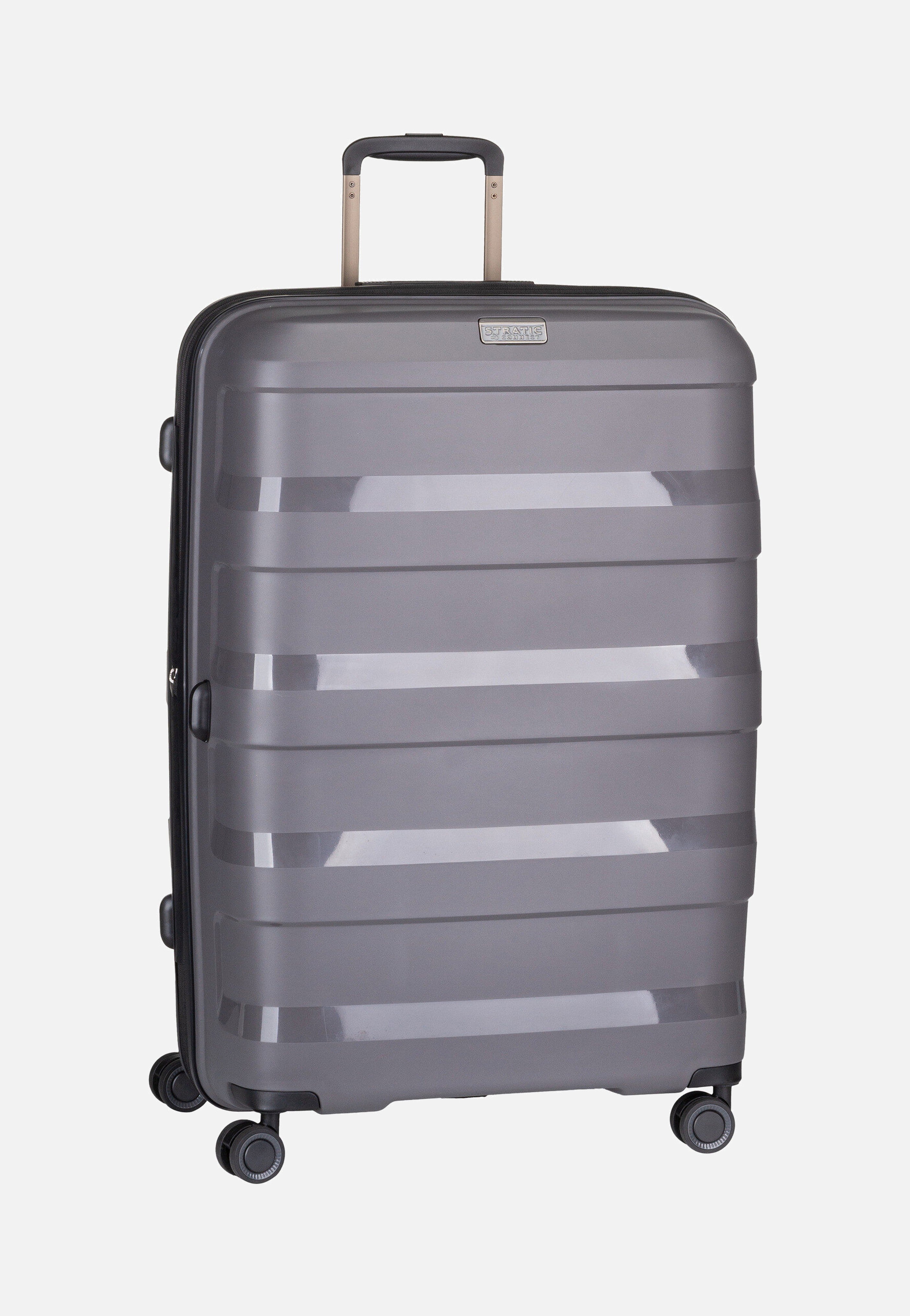 Stratic Straw+ Trolley L Dark Grey Suitcase