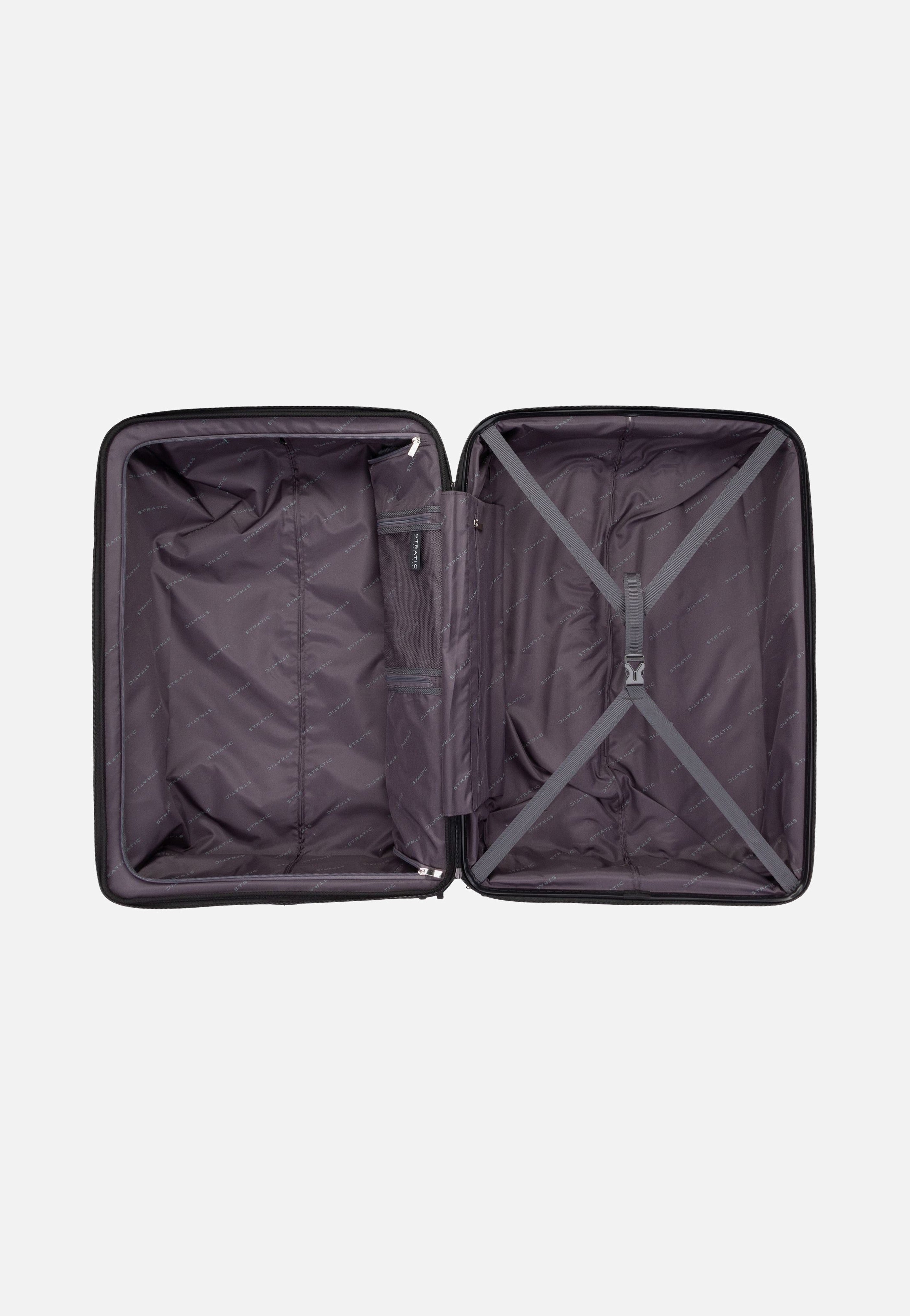 Stratic Straw+ Trolley L Dark Grey Suitcase