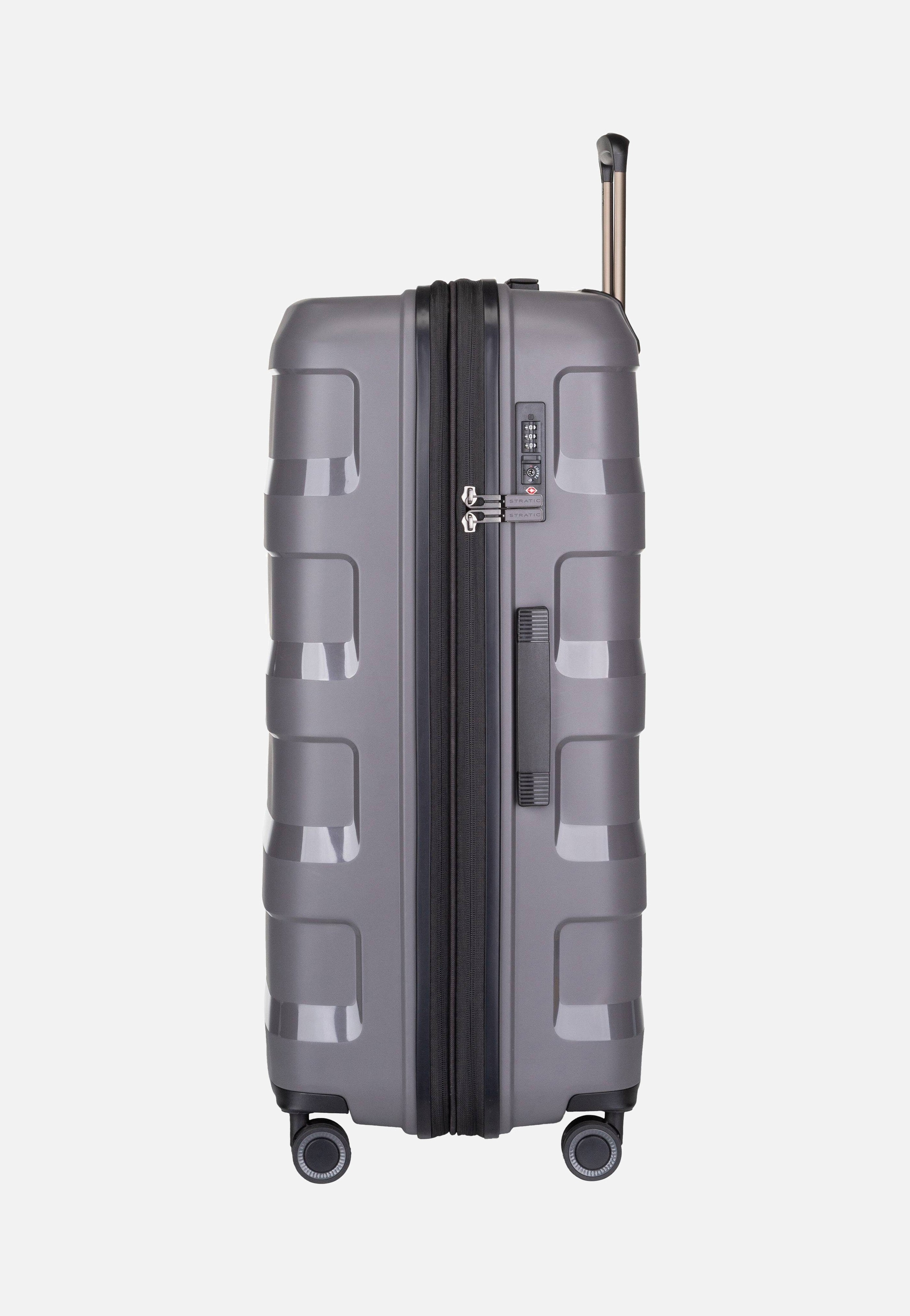 Stratic Straw+ Trolley L Dark Grey Suitcase