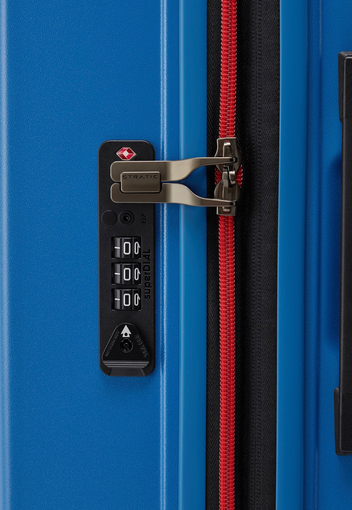 Stratic Buzz Trolley L Ocean Blue Suitcase