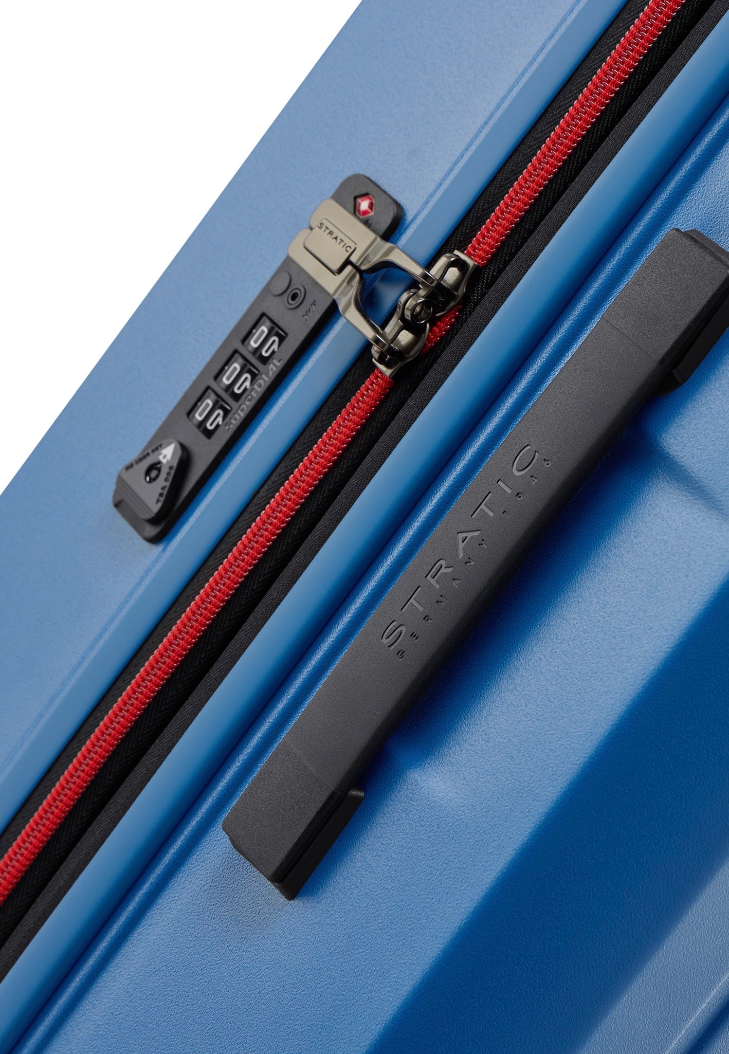 Stratic Buzz Trolley L Ocean Blue Suitcase