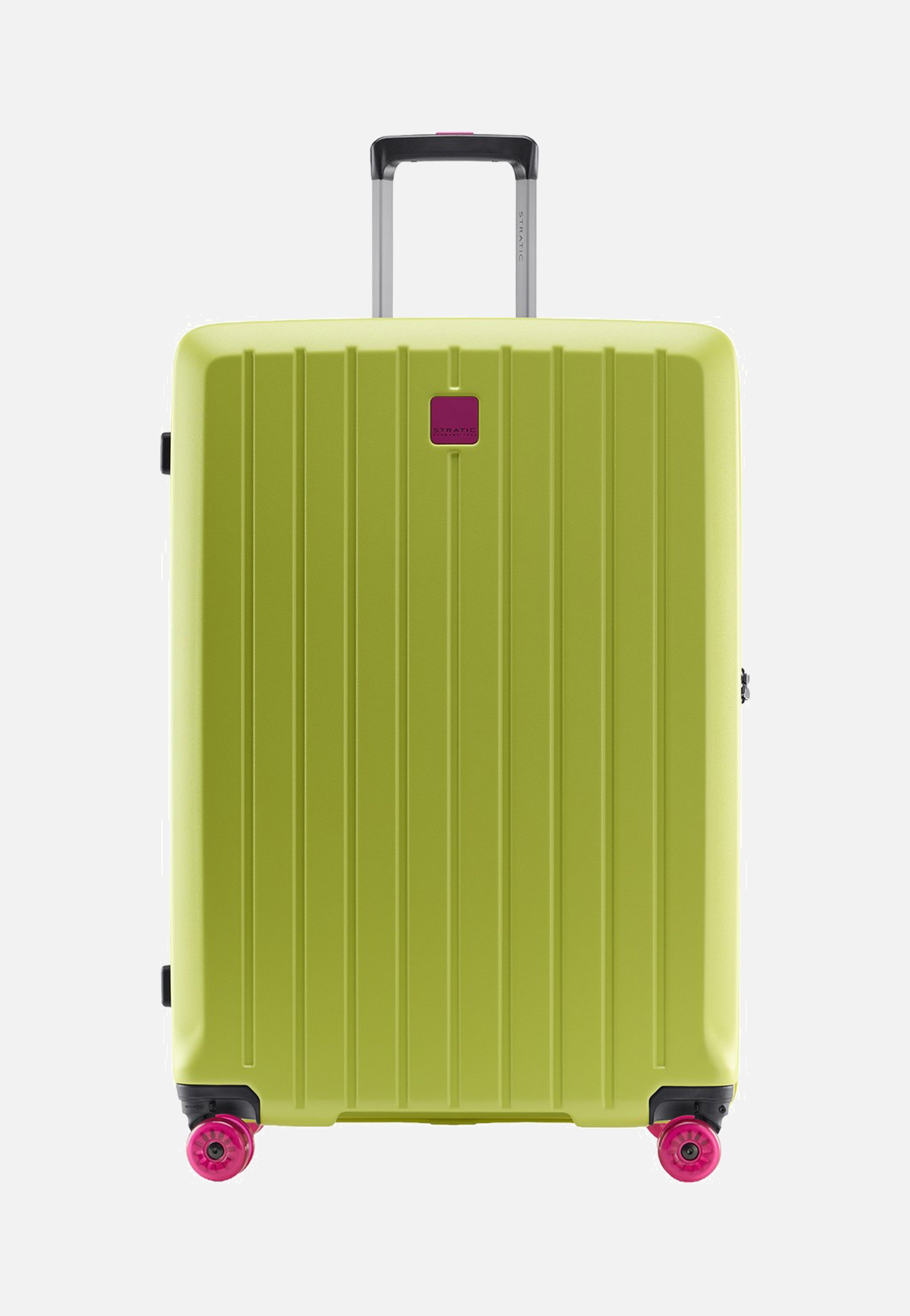 Stratic Buzz Trolley L Lime Green Suitcase