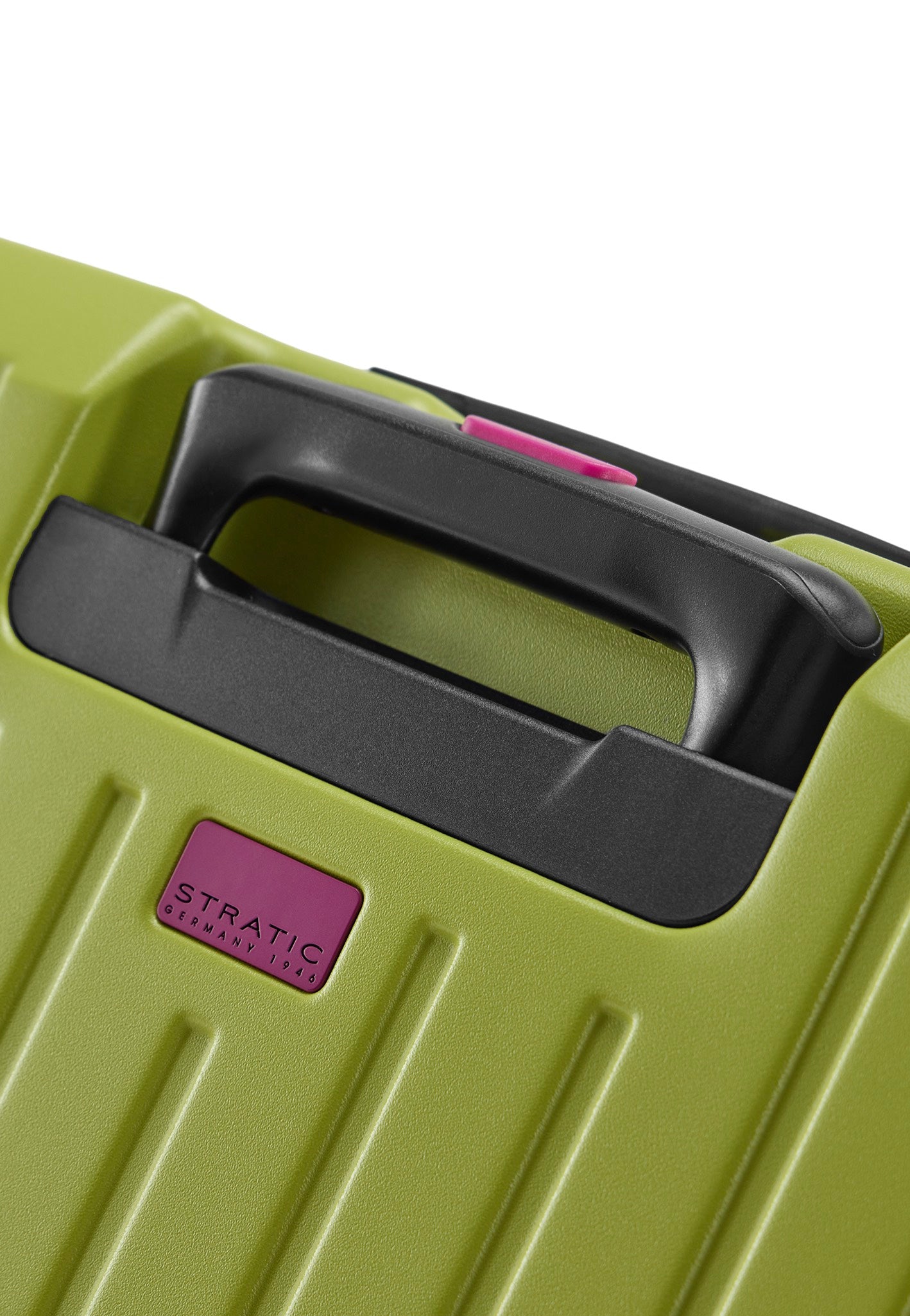 Stratic Buzz Trolley S Lime Green Suitcase