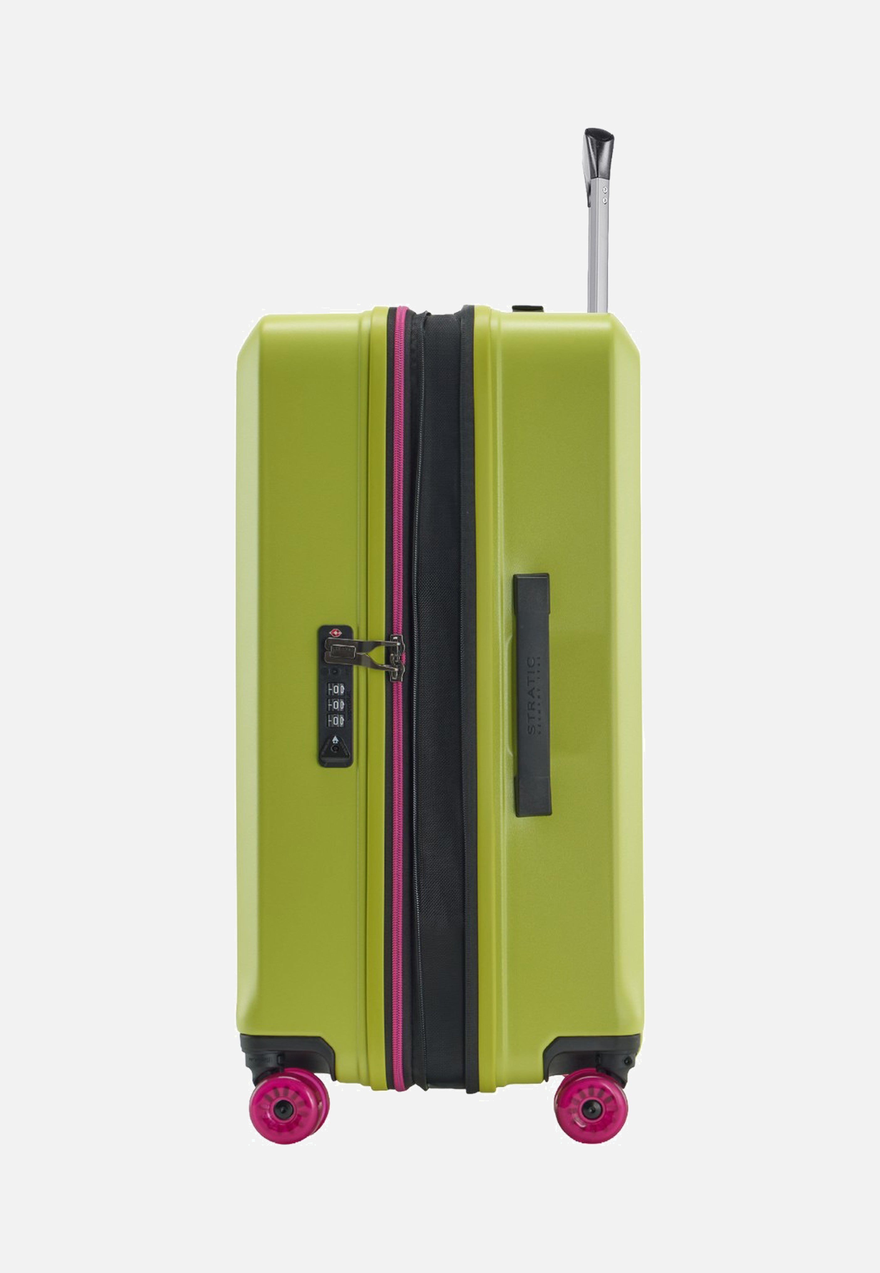 Stratic Buzz Trolley M Lime Green Suitcase