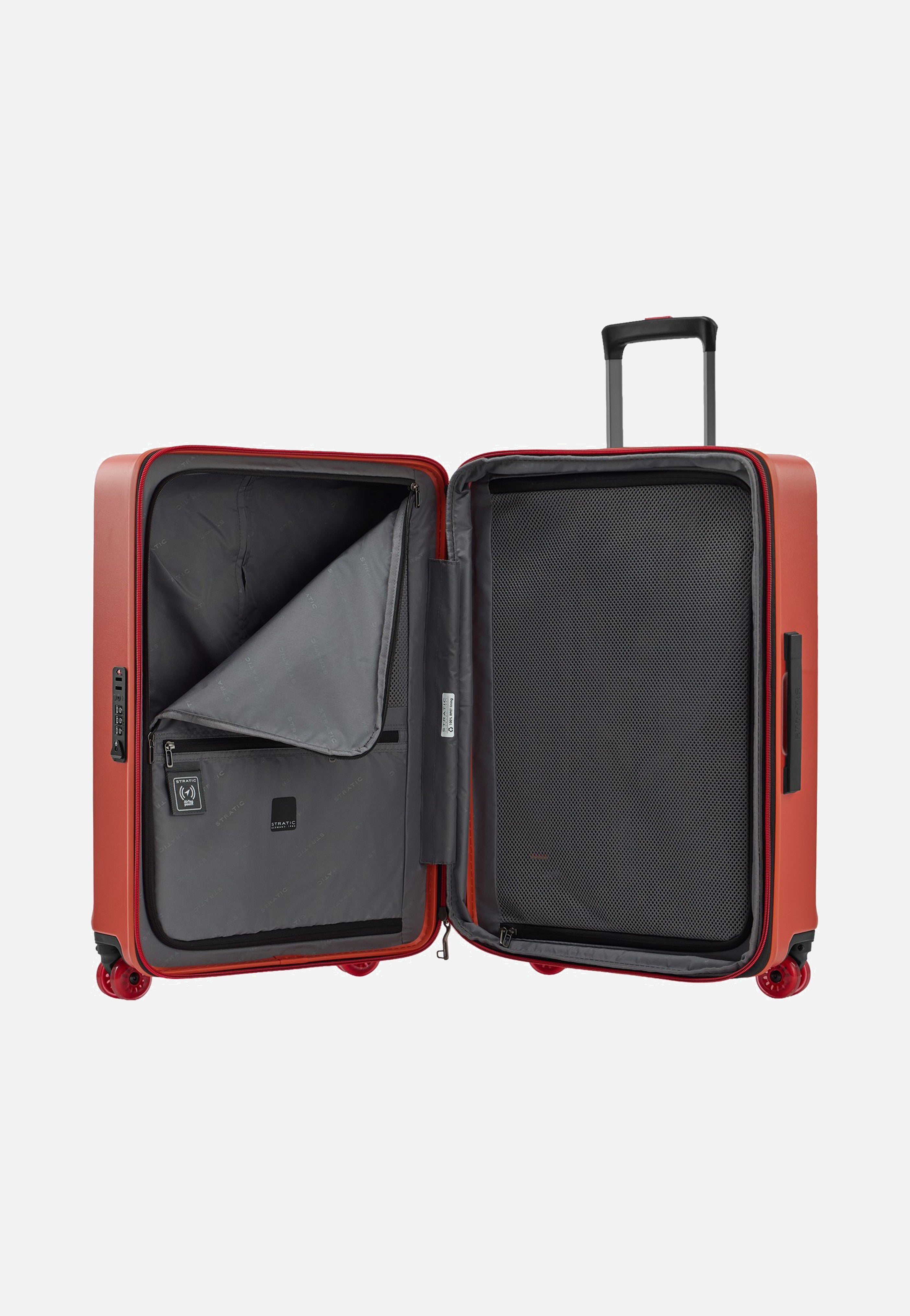Stratic Buzz Trolley M Rosso/Clay Suitcase