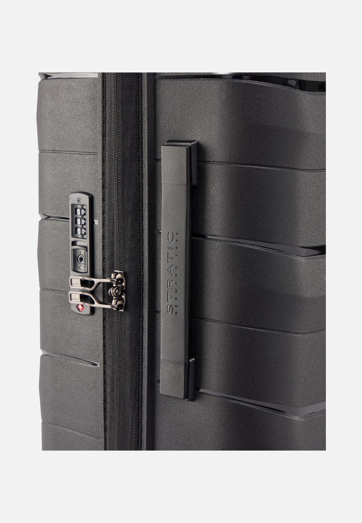 Stratic Ethos Trolley M Black Valigia
