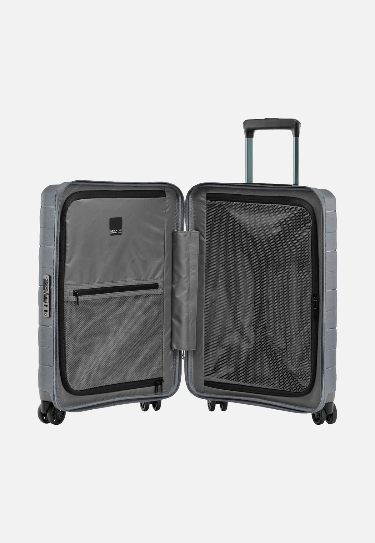 Stratic Ethos Trolley S Anthracite Valigia