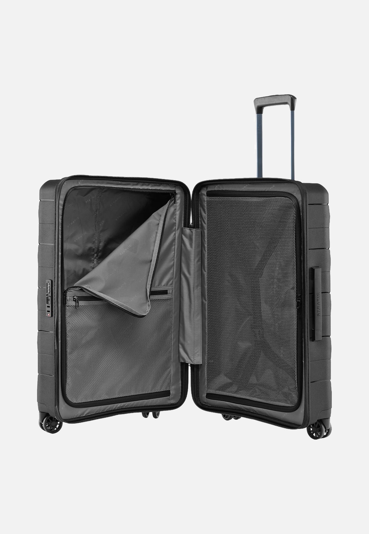 Stratic Ethos Trolley S Black Valigia