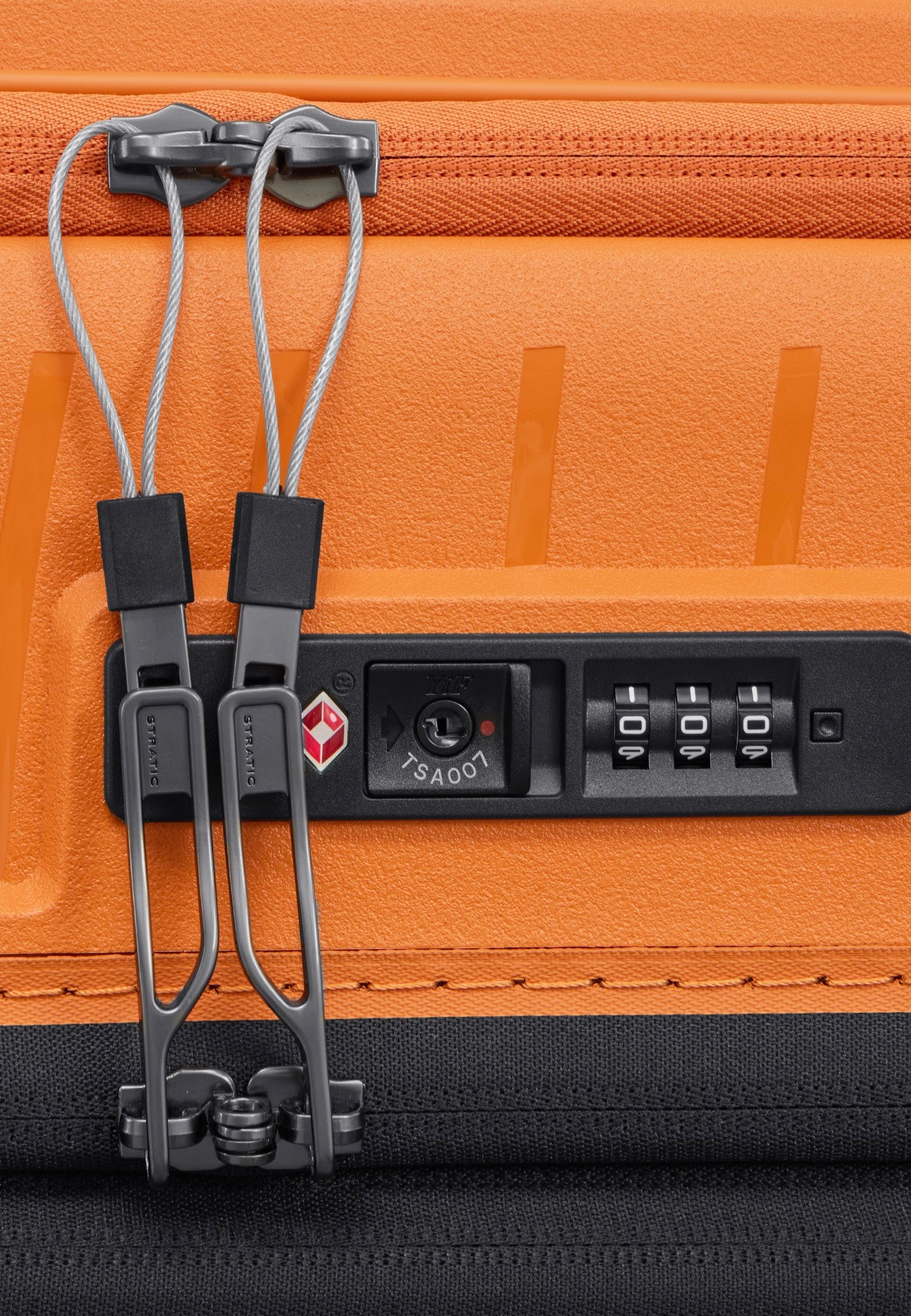 Stratic Novium ML Trolley L Rosso Clay Suitcase