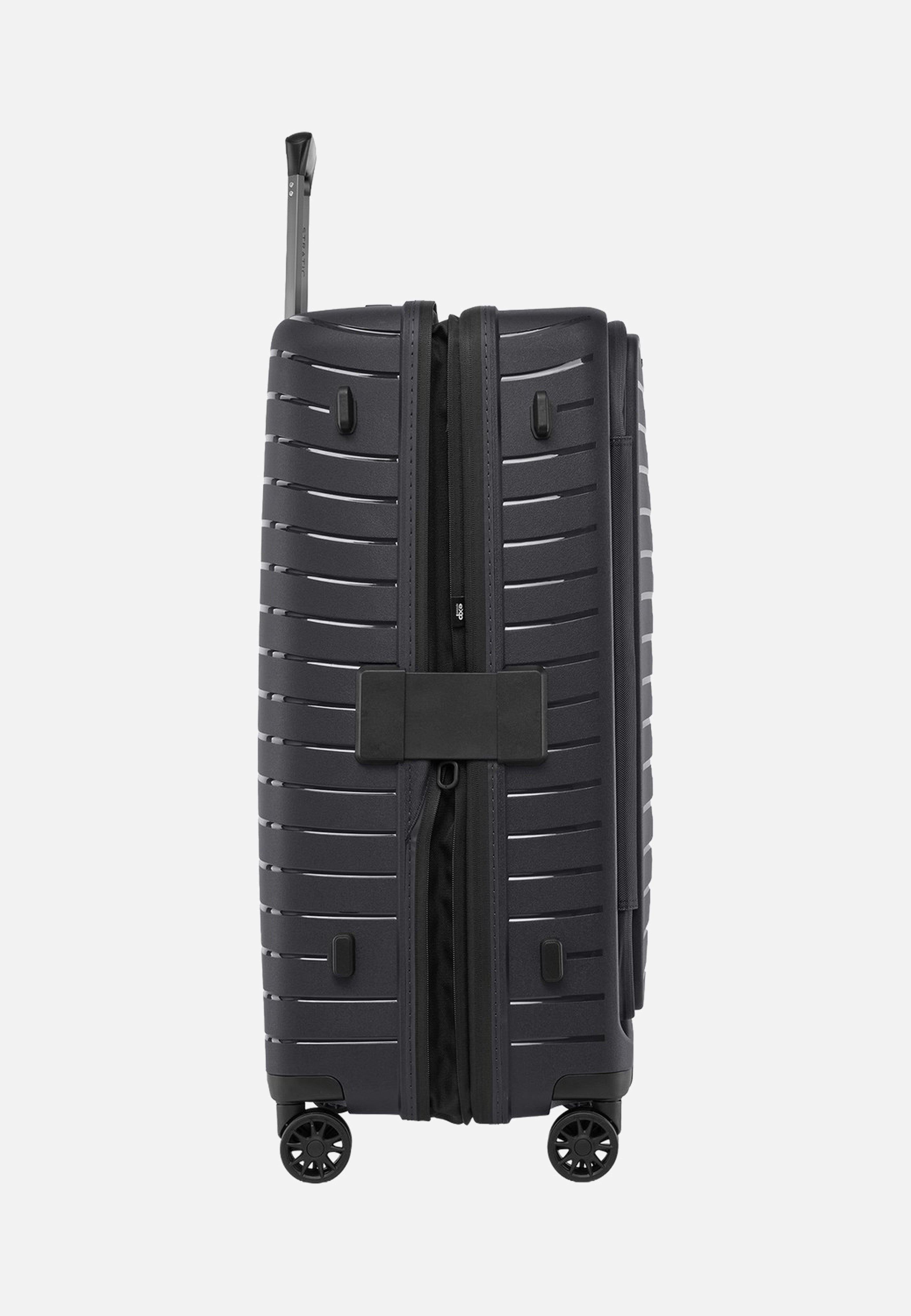 Stratic Novium ML Trolley L Black Suitcase