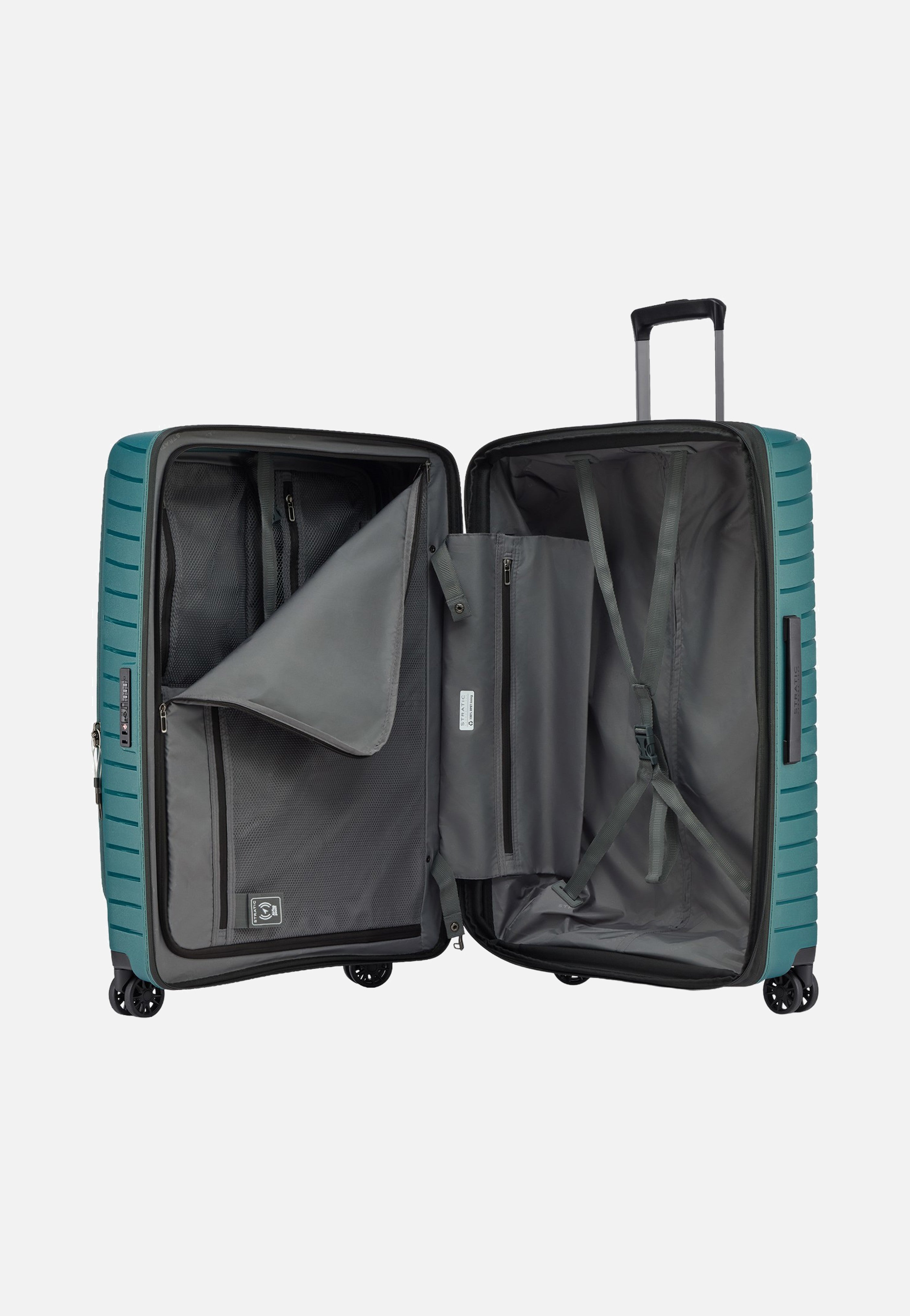 Stratic Novium ML Trolley L Petrol Suitcase