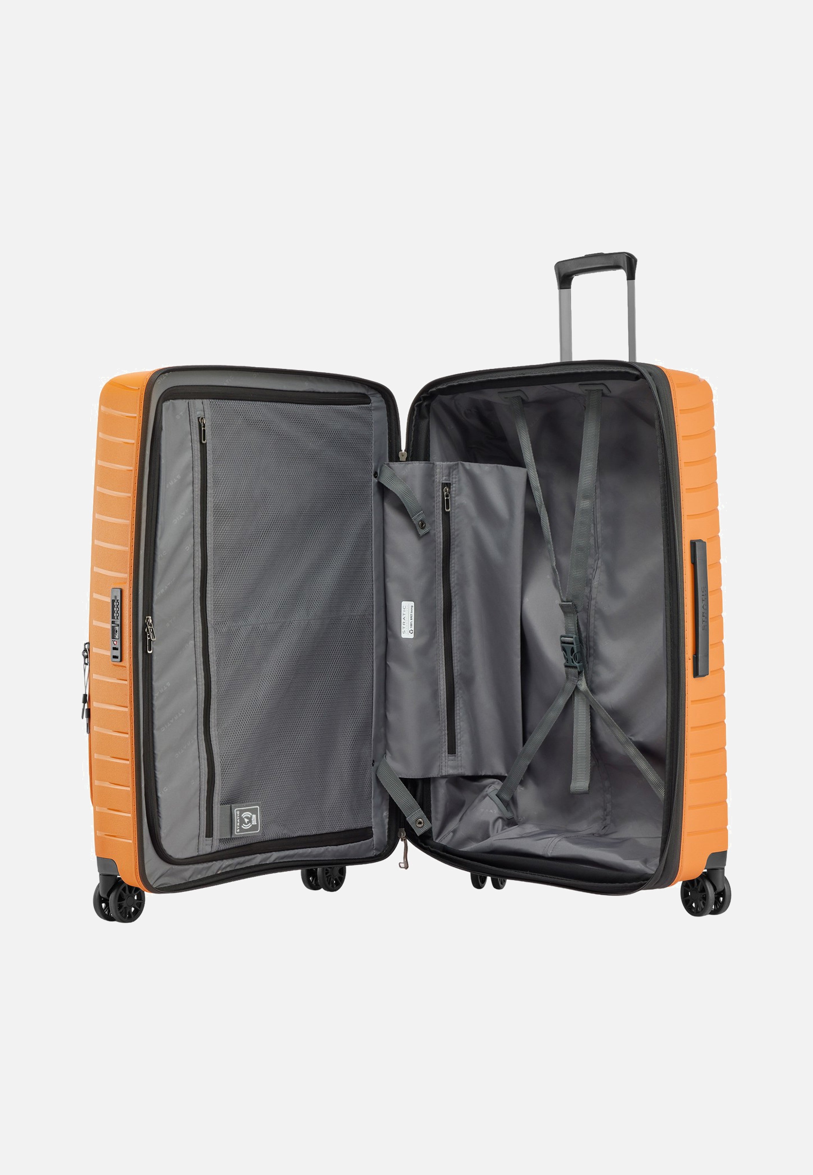 Stratic Novium ML Trolley L Rosso Clay Suitcase