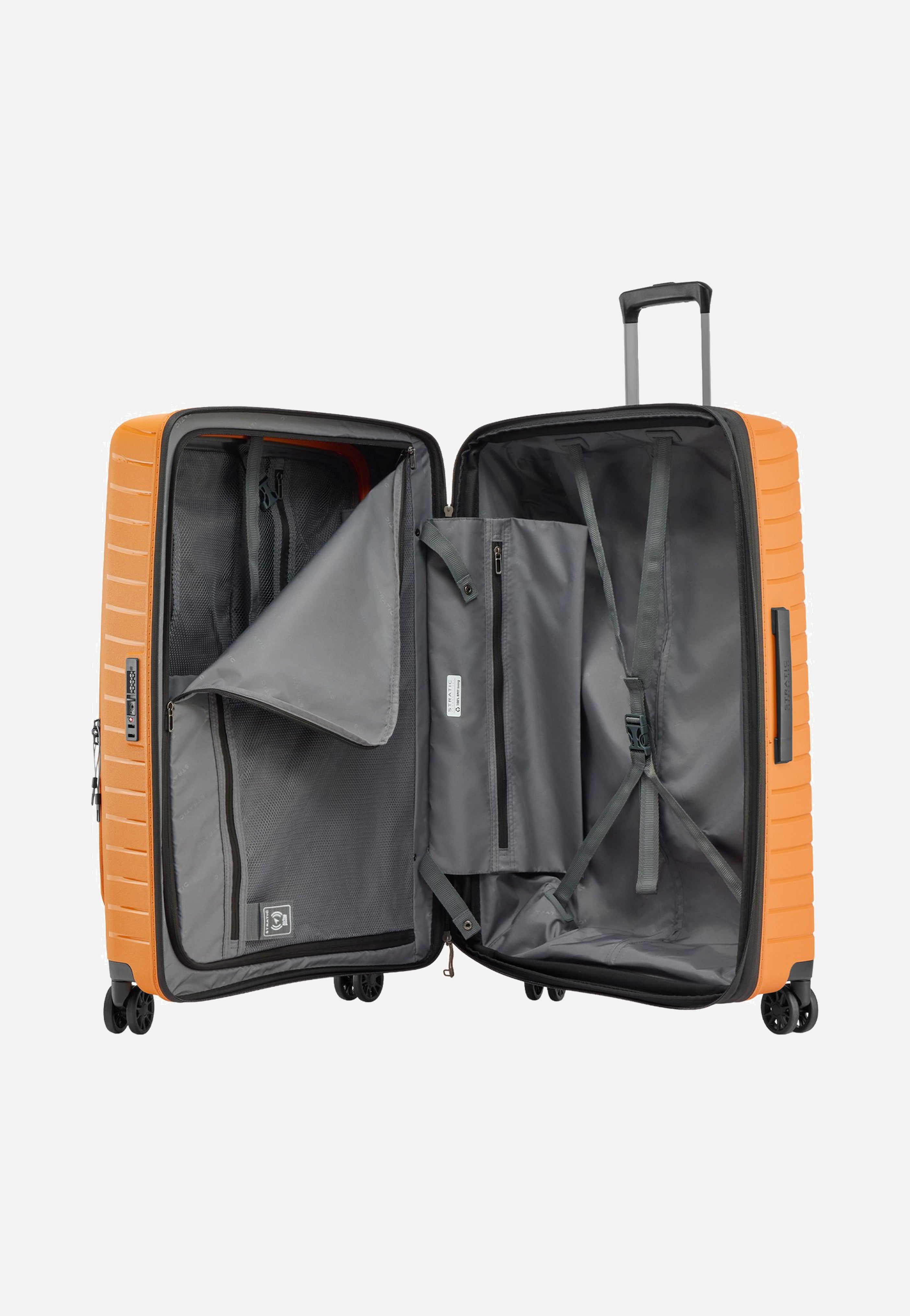 Stratic Novium ML Trolley L Rosso Clay Suitcase