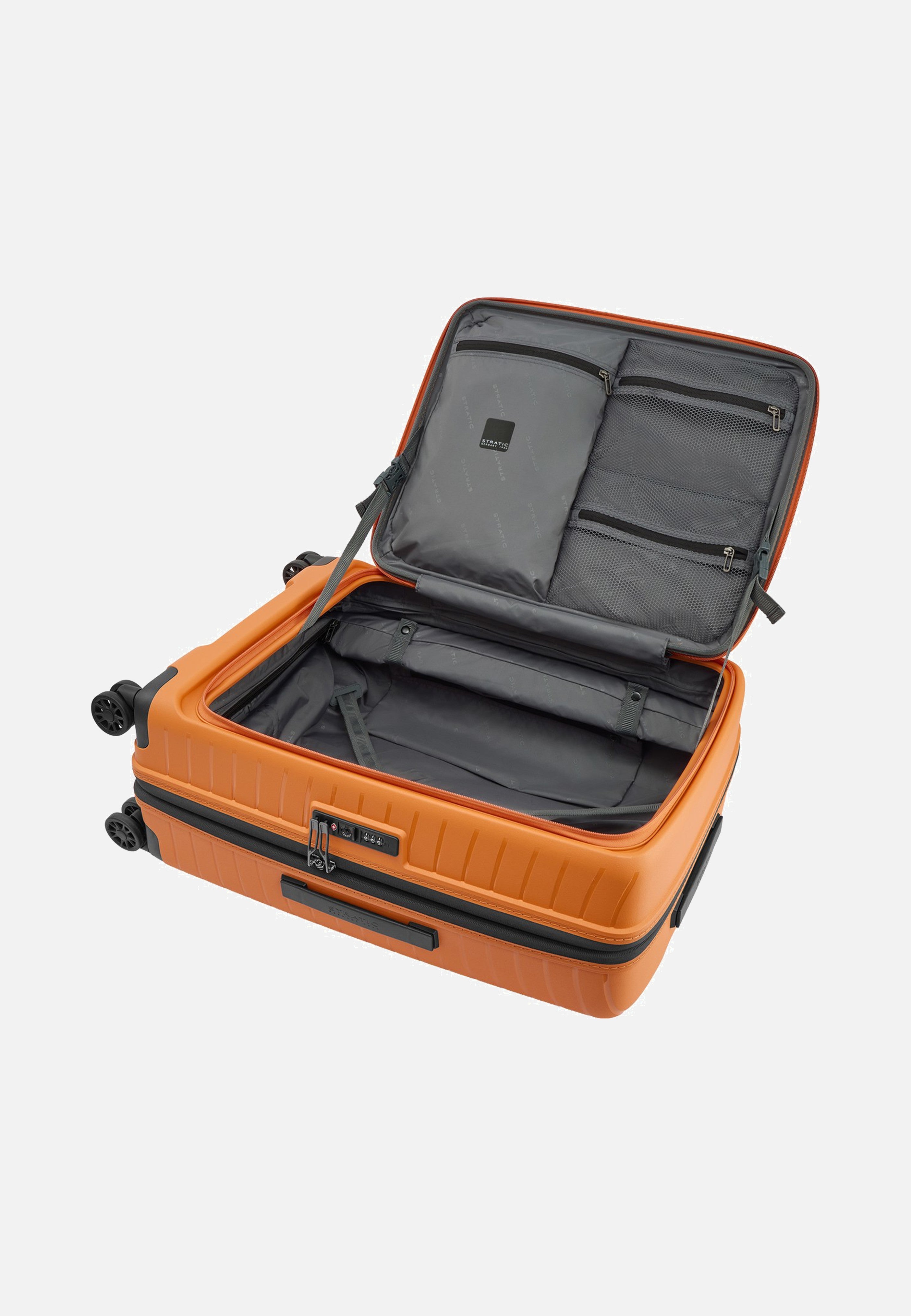 Stratic Novium ML Trolley M Rosso Clay Suitcase