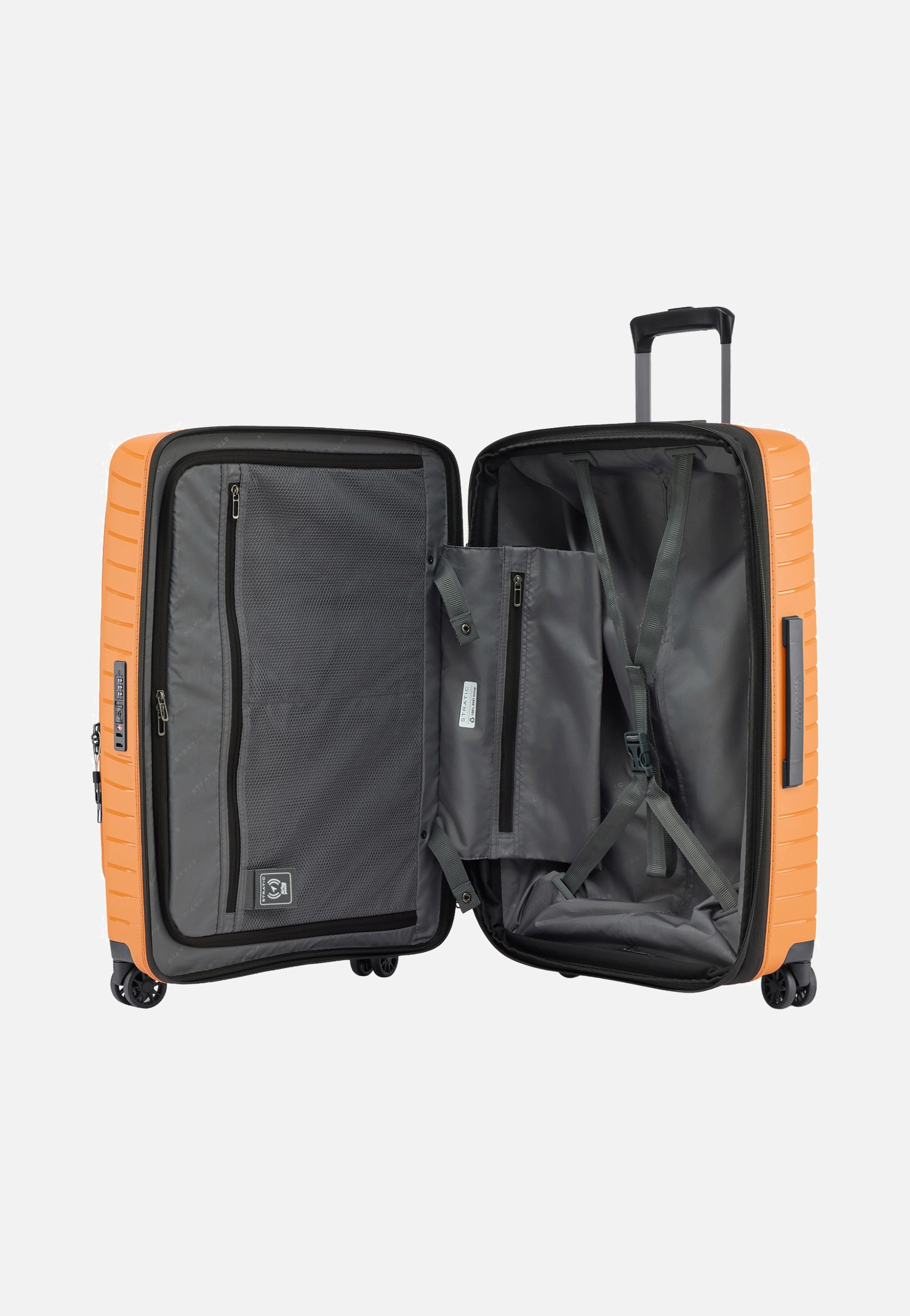 Stratic Novium ML Trolley M Rosso Clay Suitcase