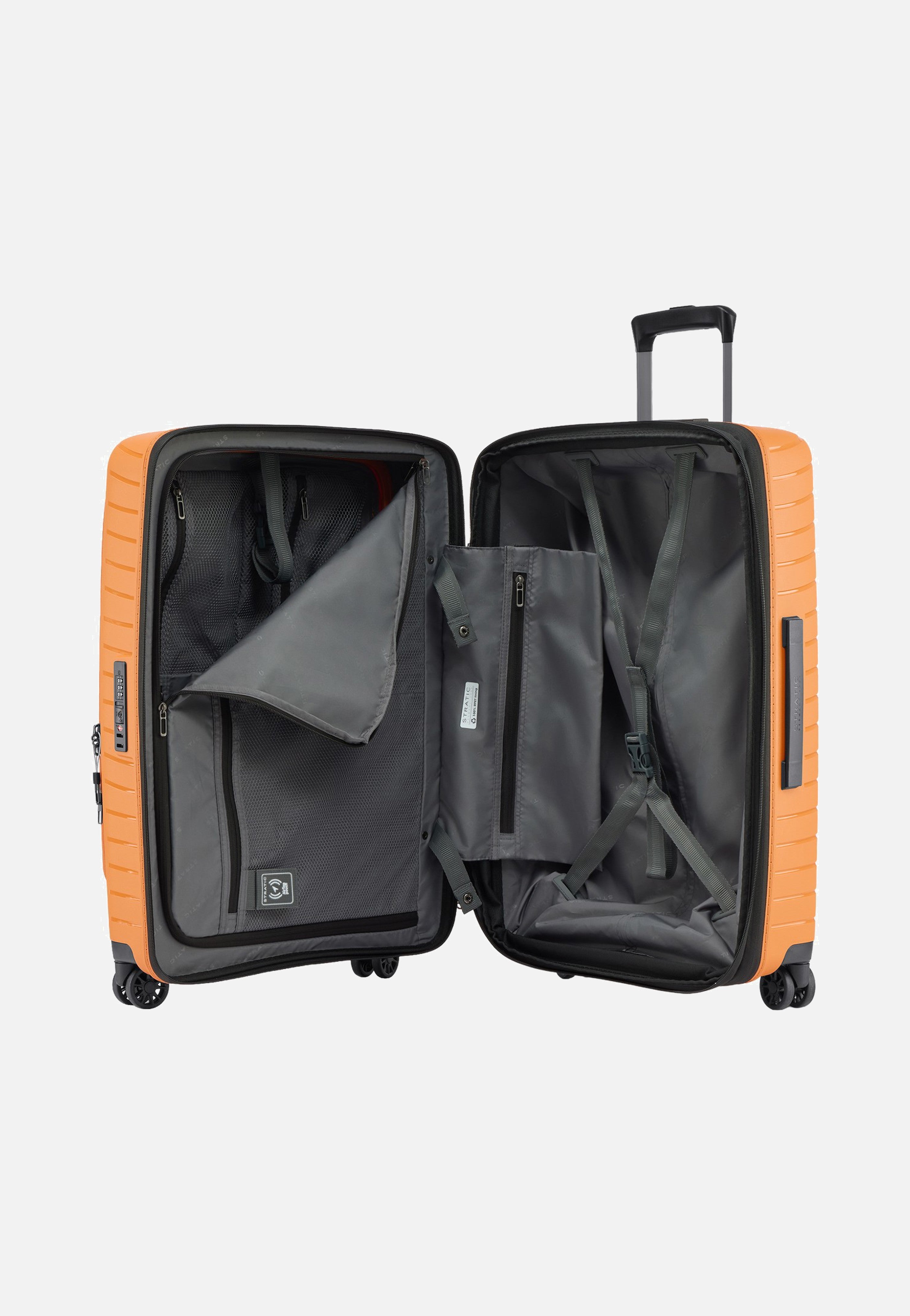 Stratic Novium ML Trolley M Rosso Clay Suitcase