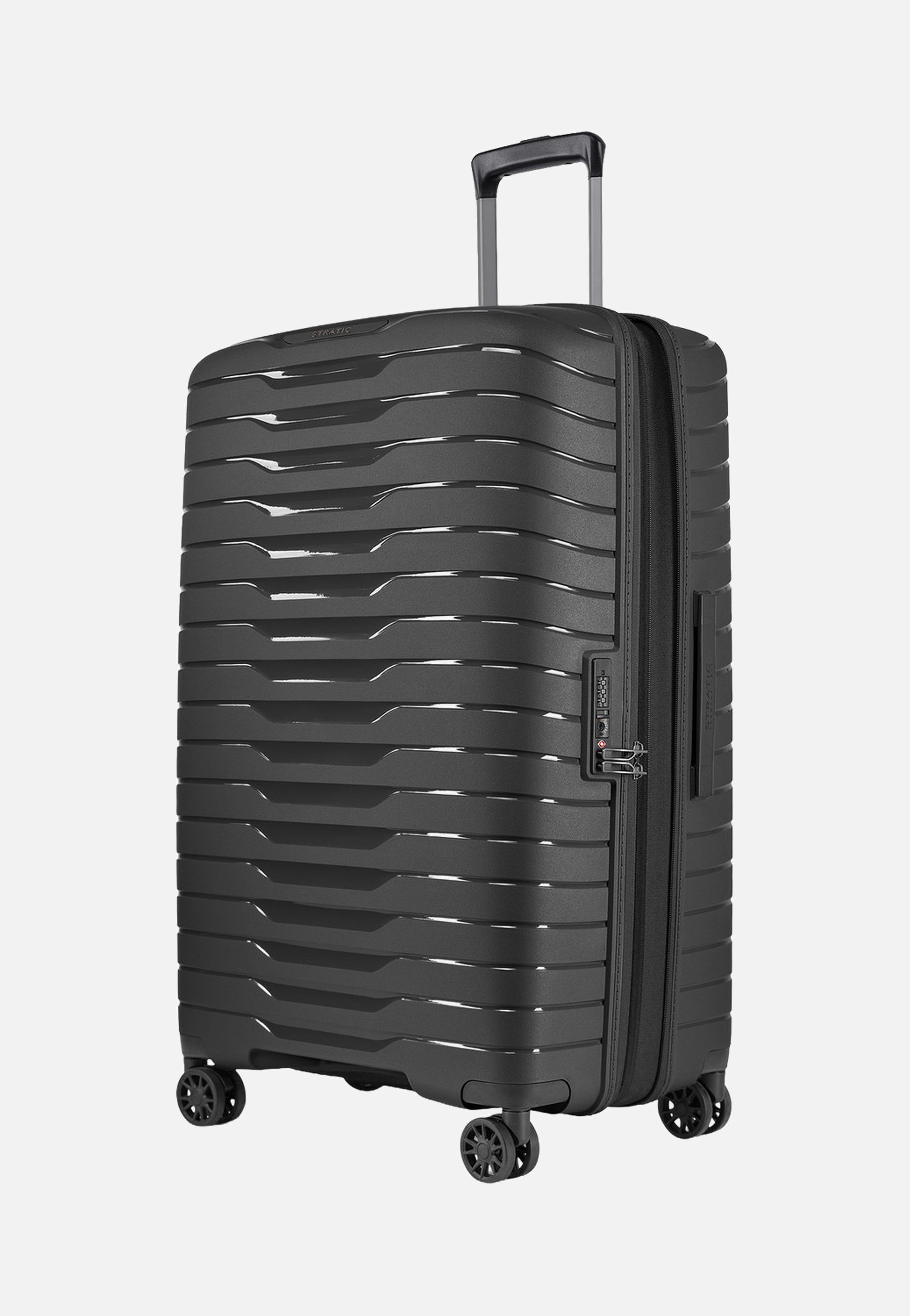 Stratic Novium SL Trolley L Black Suitcase