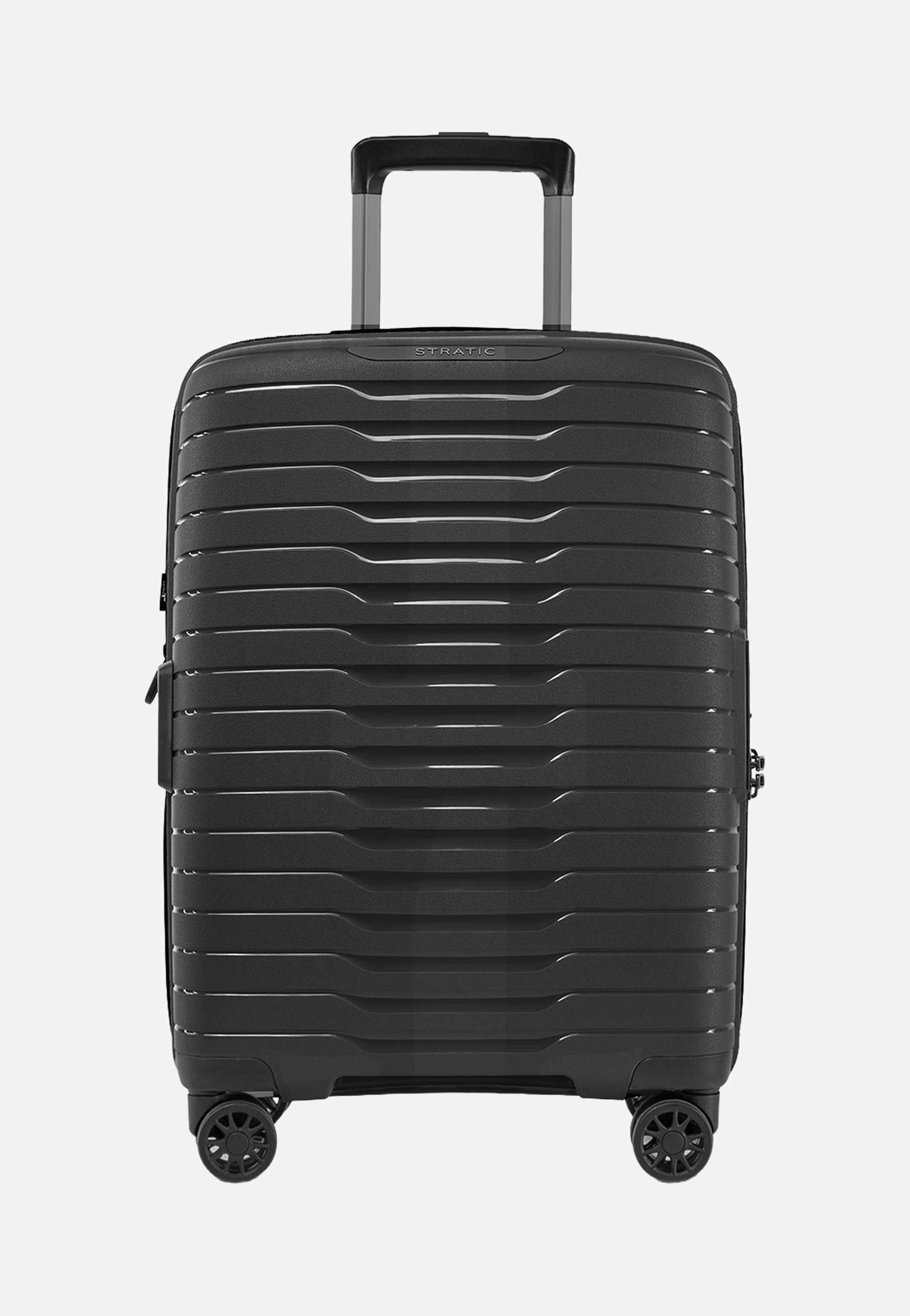 Stratic Novium SL Trolley S Black Suitcase