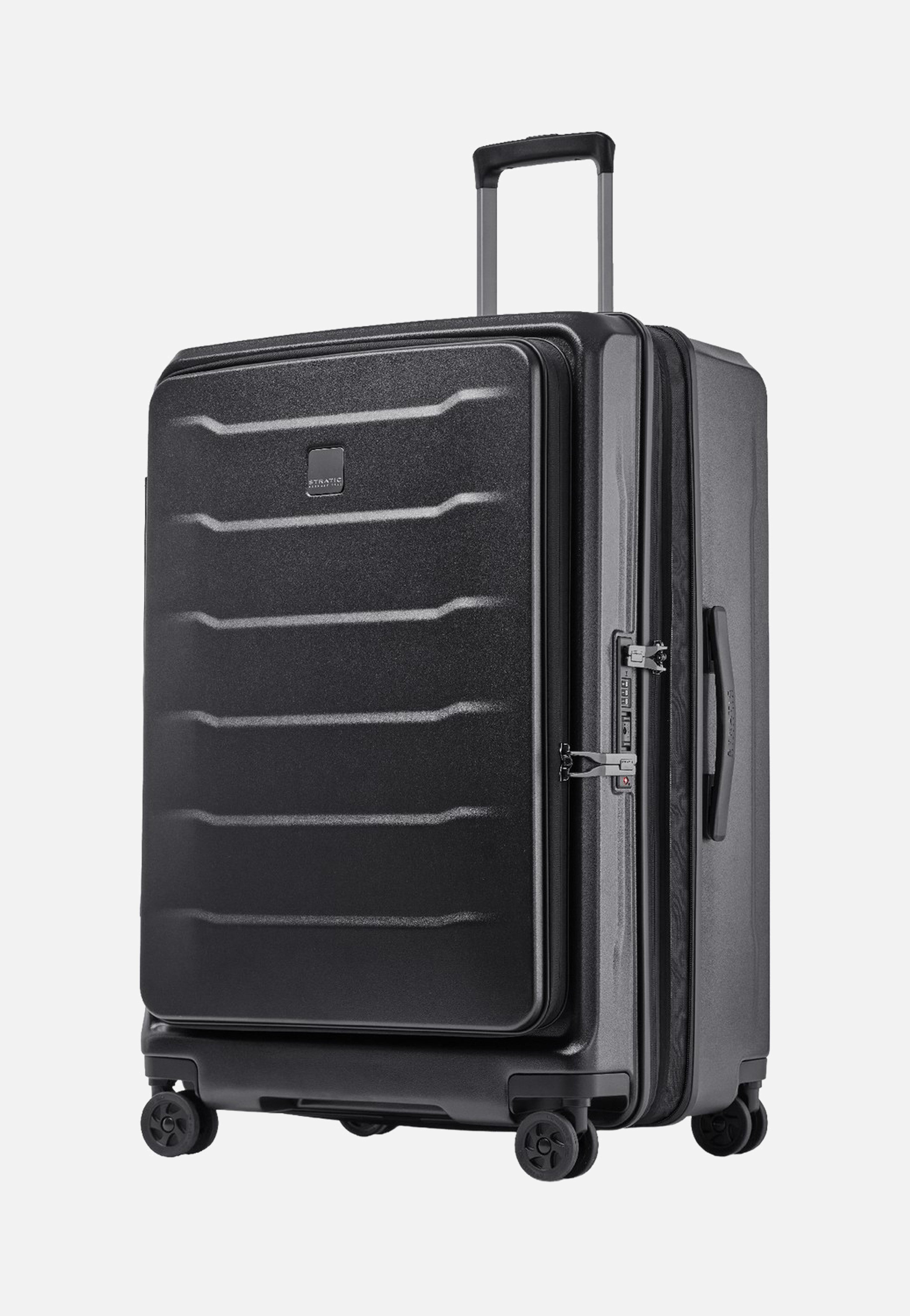 Stratic Phoenix ML Trolley L Black Suitcase