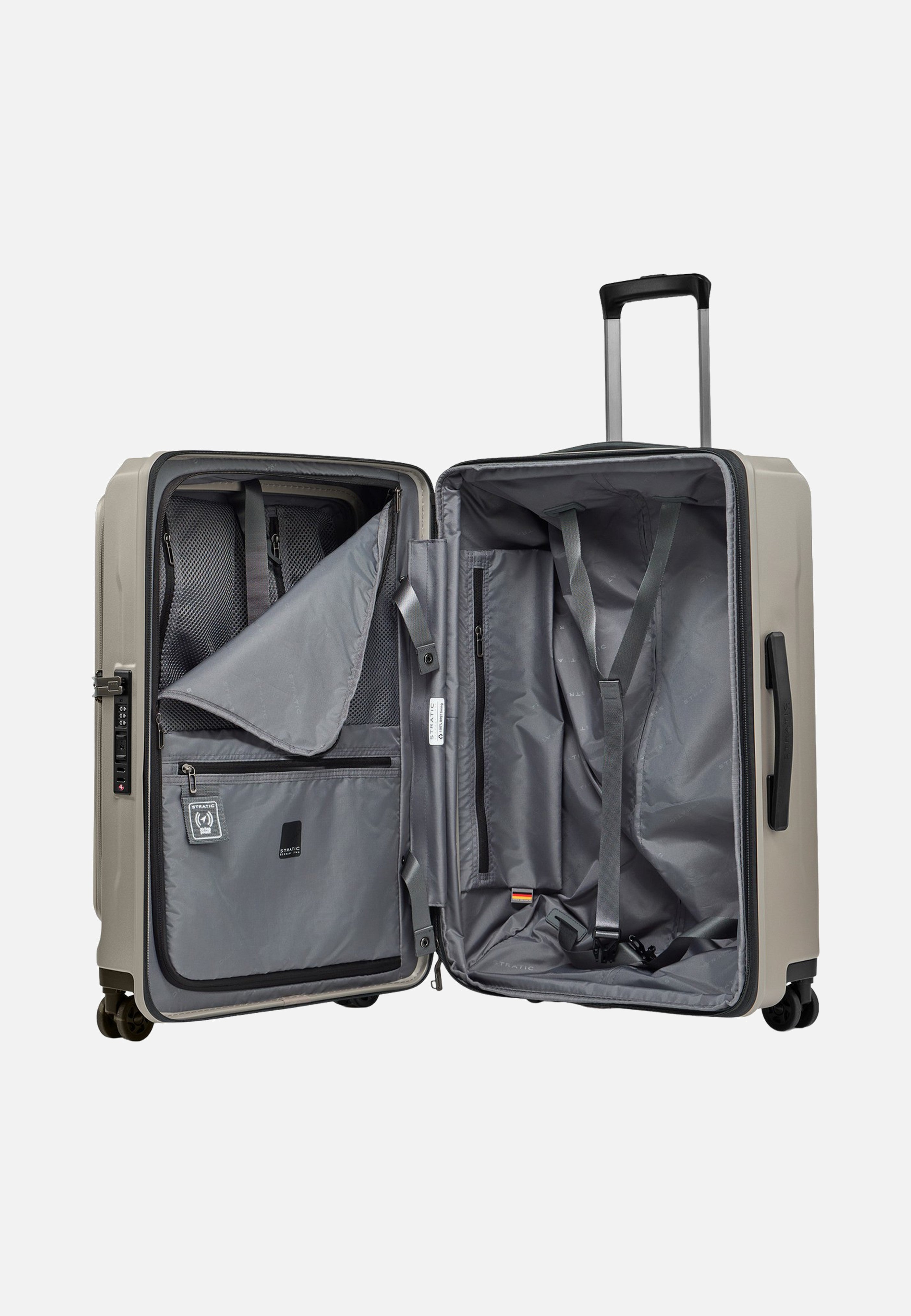 Stratic Phoenix ML Trolley M Champagne Suitcase