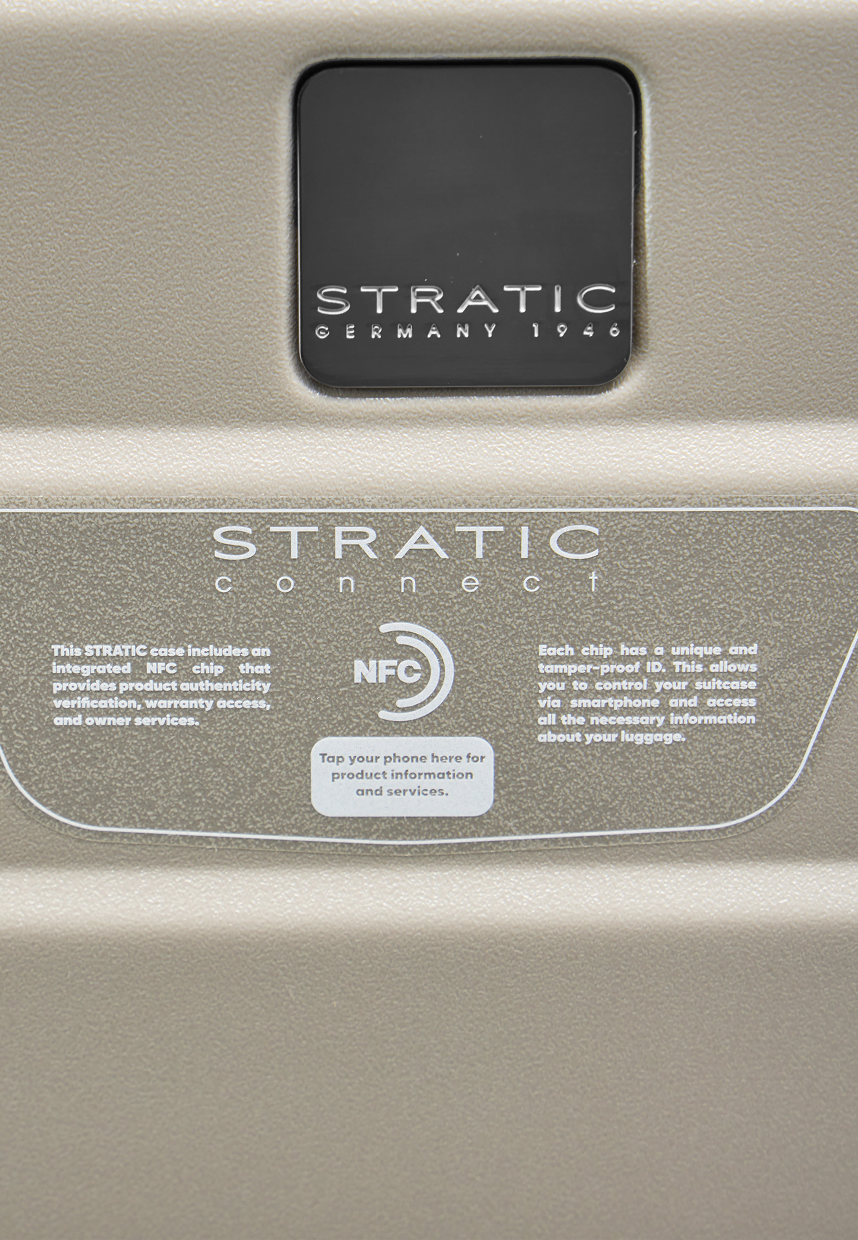 Stratic Phoenix ML Trolley M Champagne Suitcase