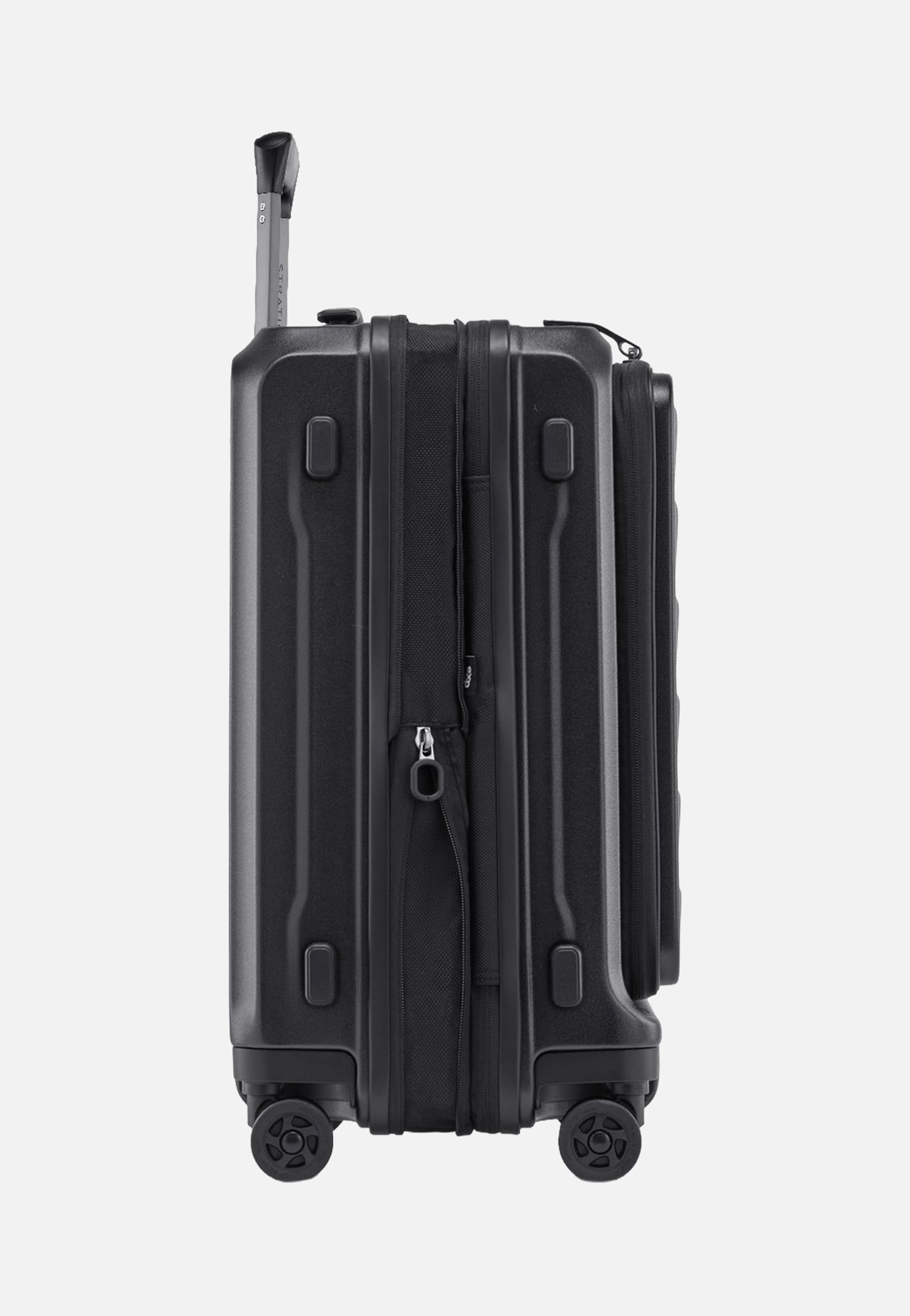 Stratic Phoenix ML Trolley S Black Suitcase