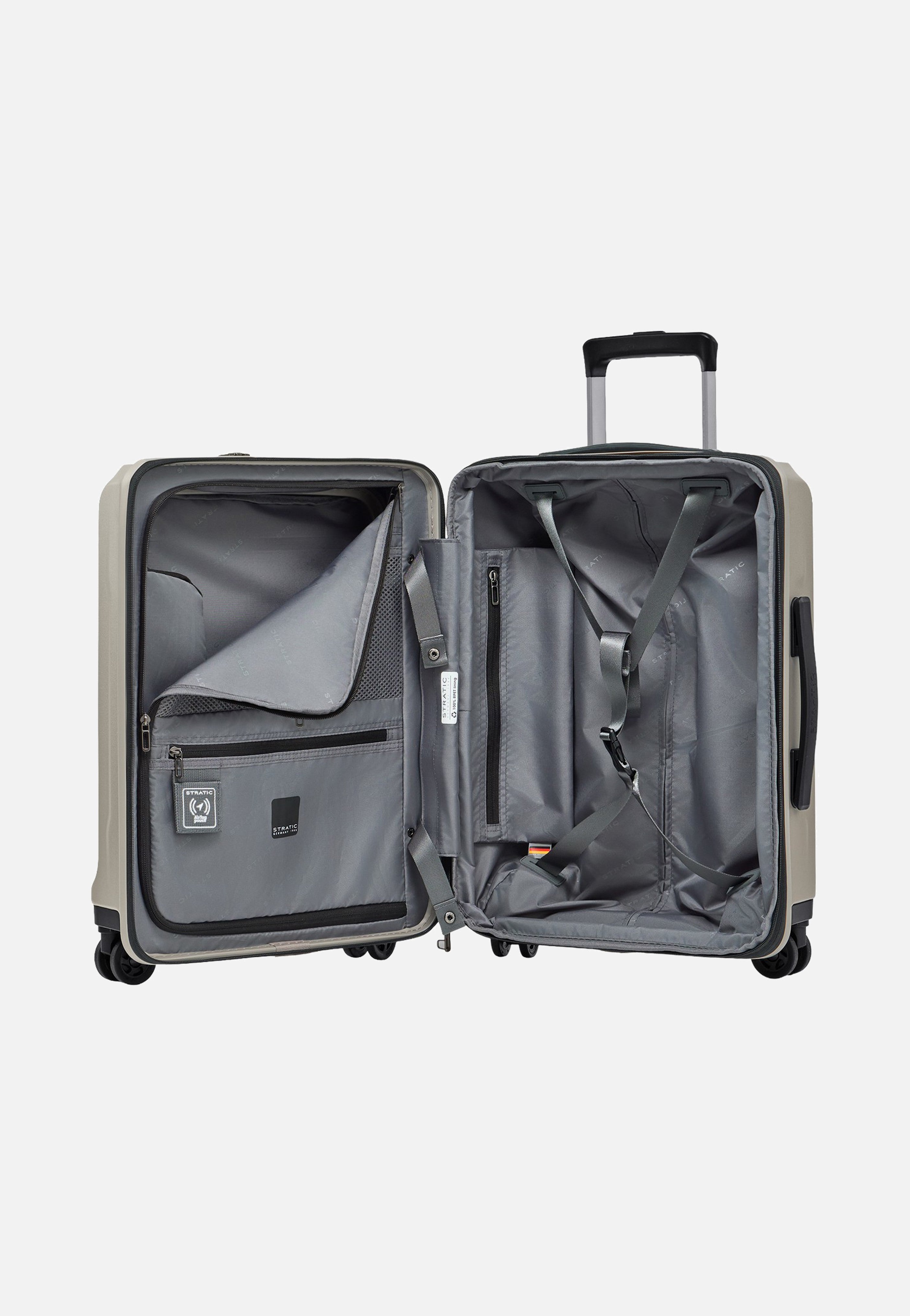 Stratic Phoenix ML Trolley S Champagne Suitcase