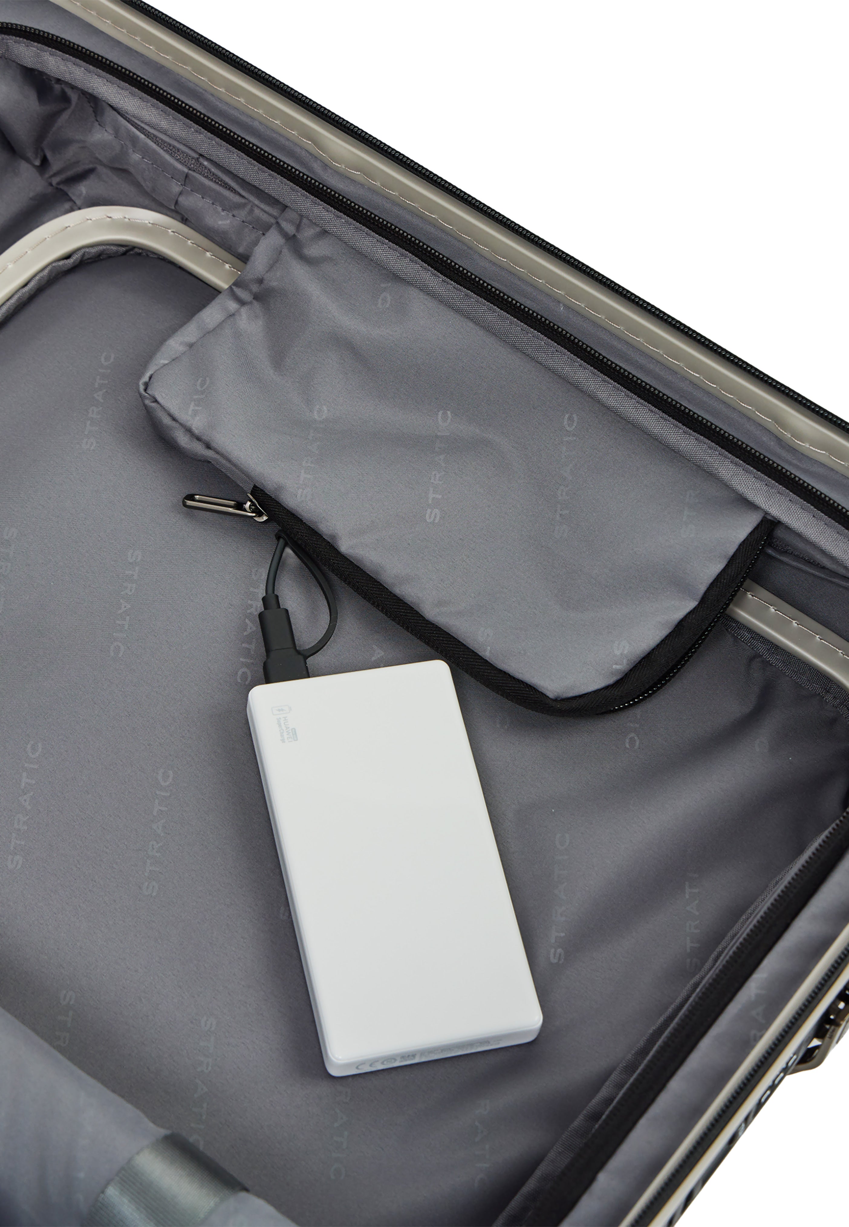 Stratic Phoenix ML Trolley S Champagne Suitcase
