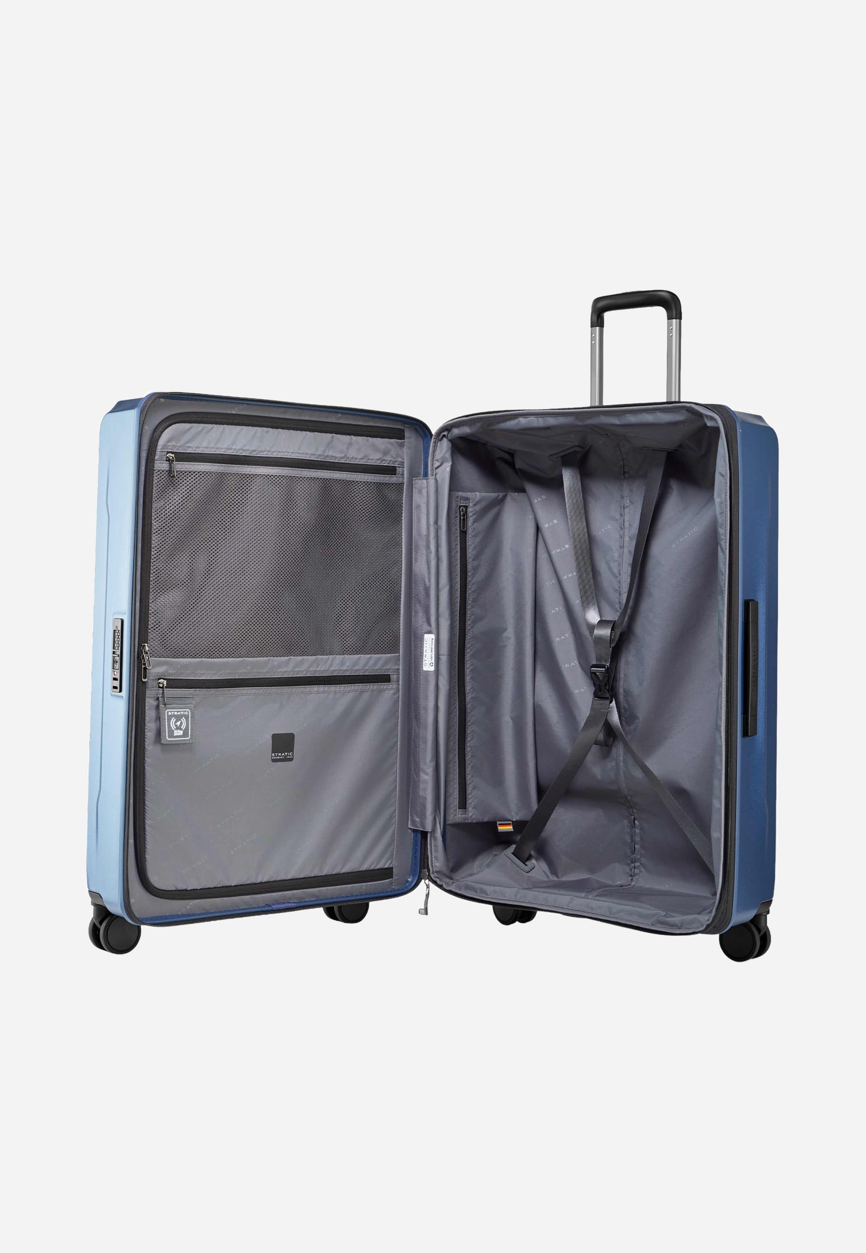 Stratic Phoenix SL Trolley L Dark Blue Suitcase