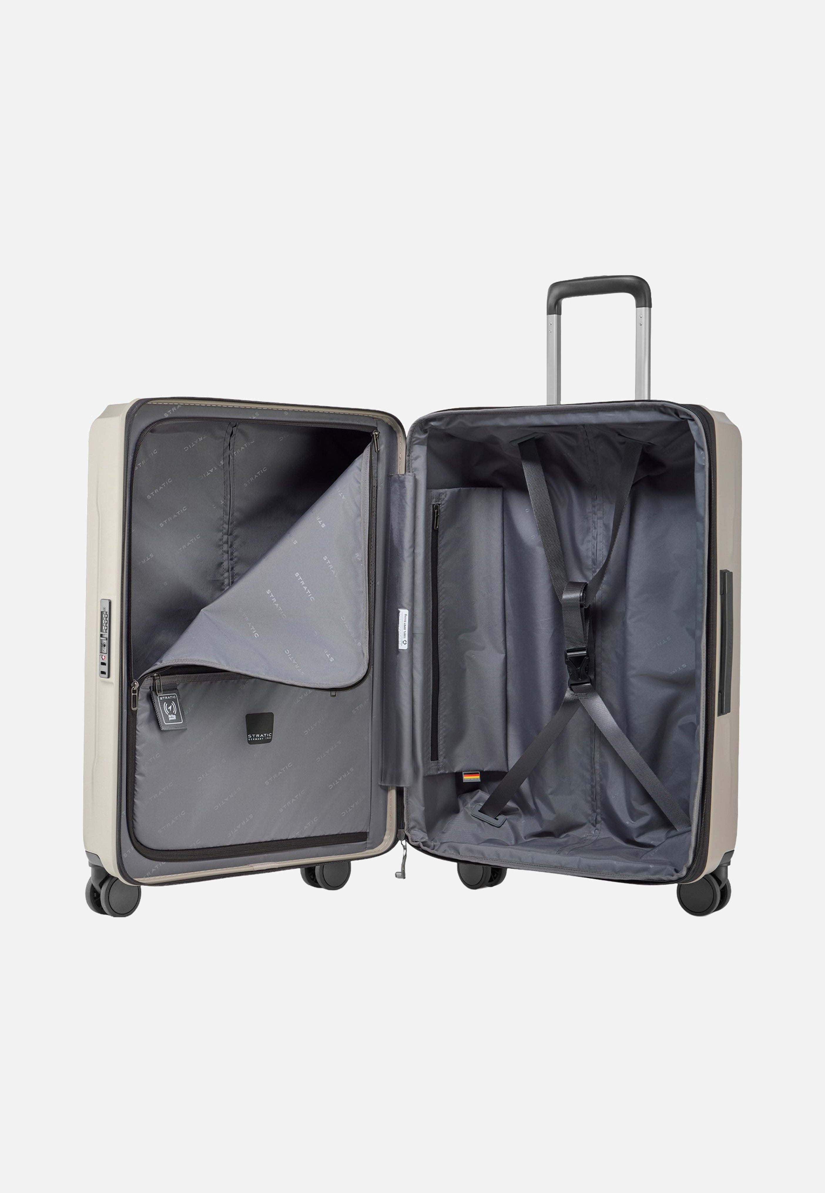 Stratic Phoenix SL Trolley M Champagne Suitcase