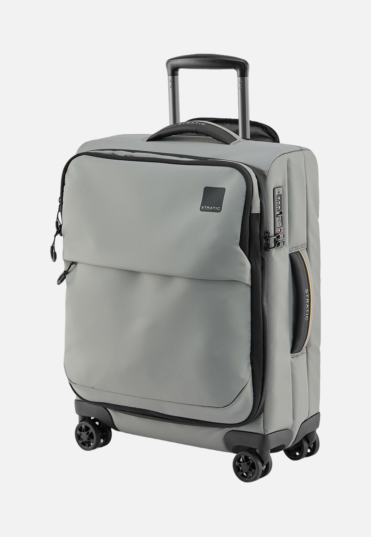 Stratic Vibe Trolley S Grey Suitcase
