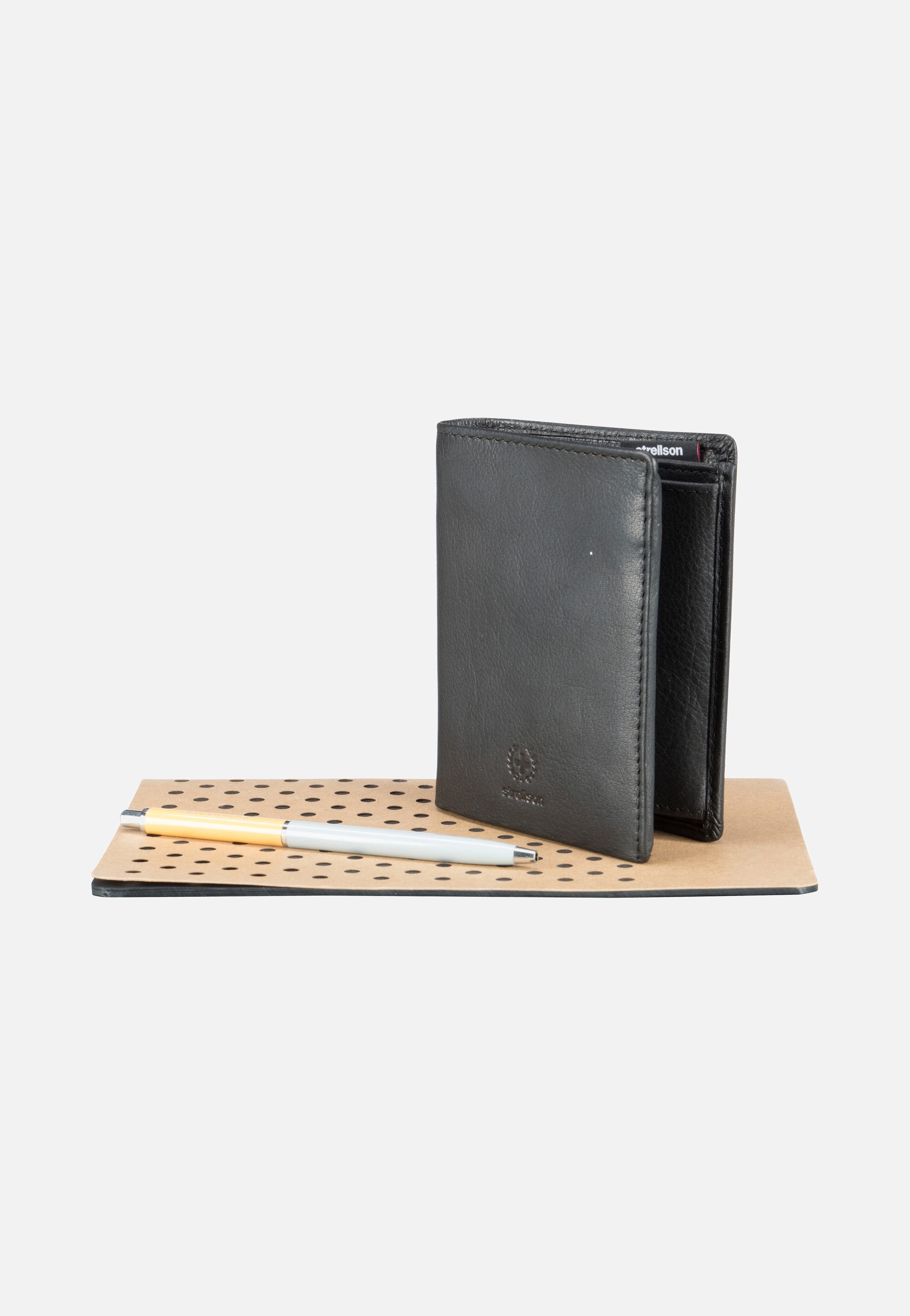 Strellson Blackwall BillFold V8 Black Wallet