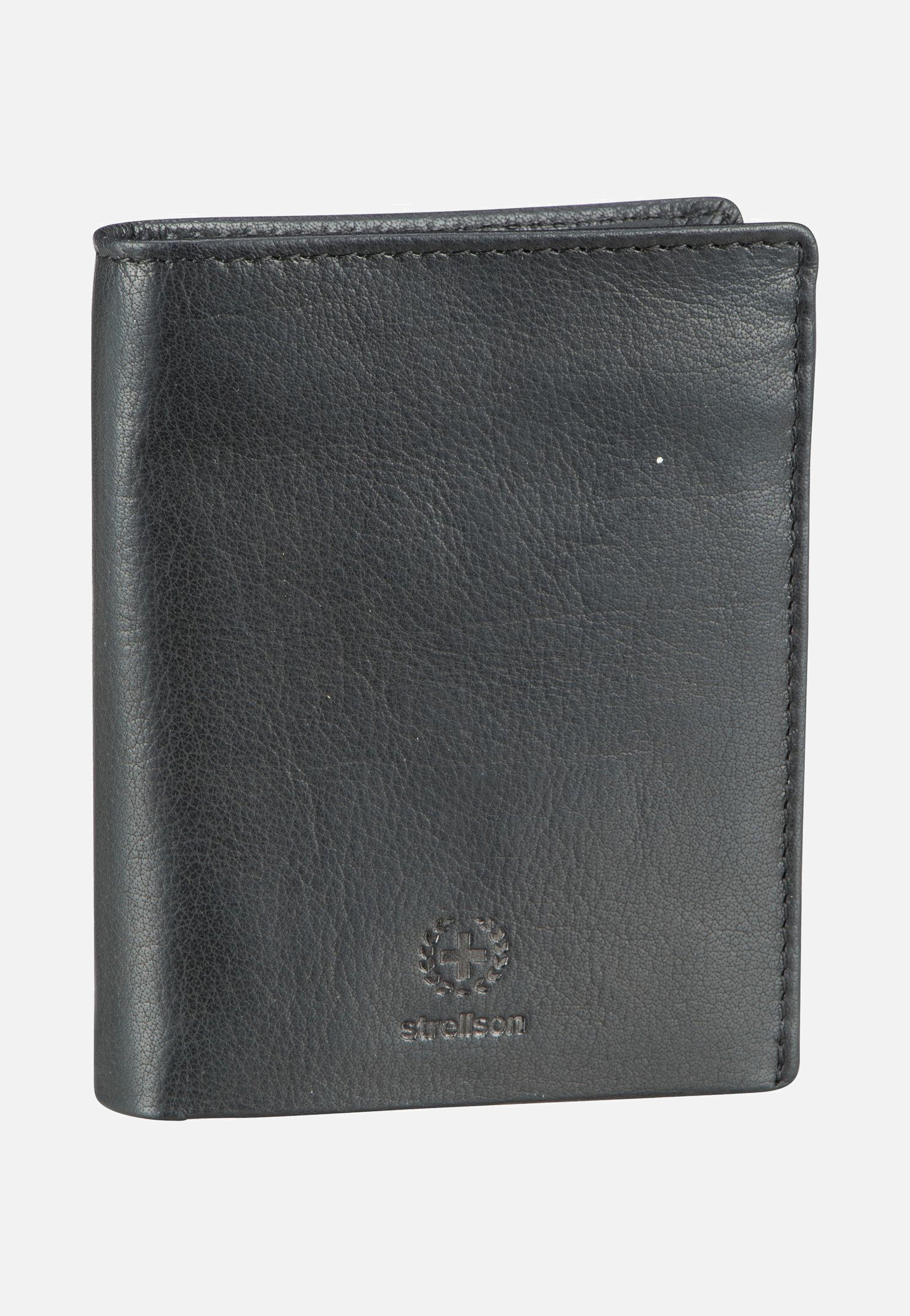 Strellson Blackwall BillFold V8 Black Wallet