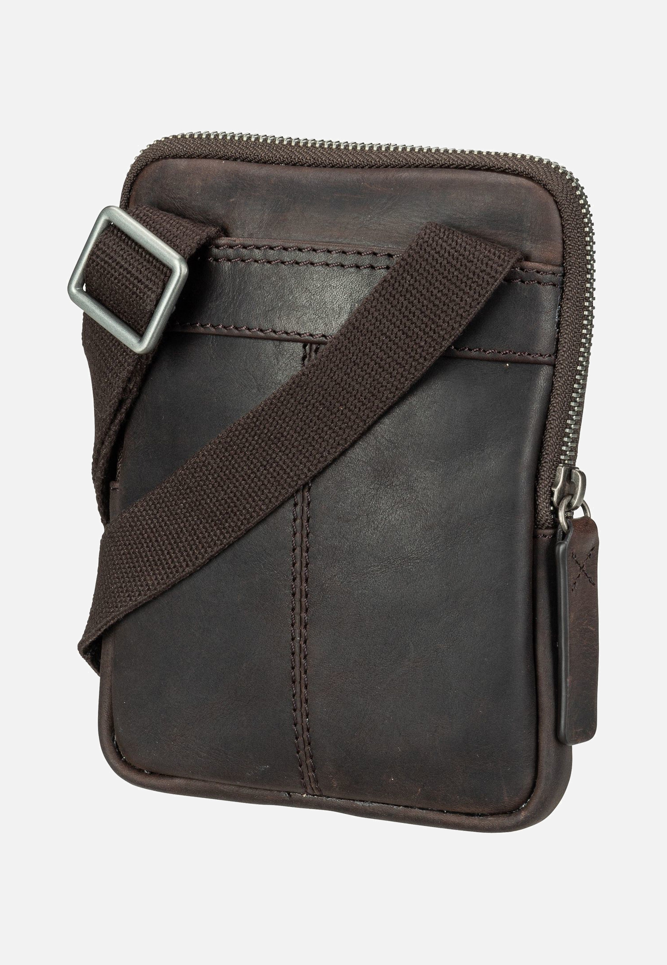Strellson - Brick Lane Brian XSVZ 1 Dark Brown - Shoulder Bag | Men-Image