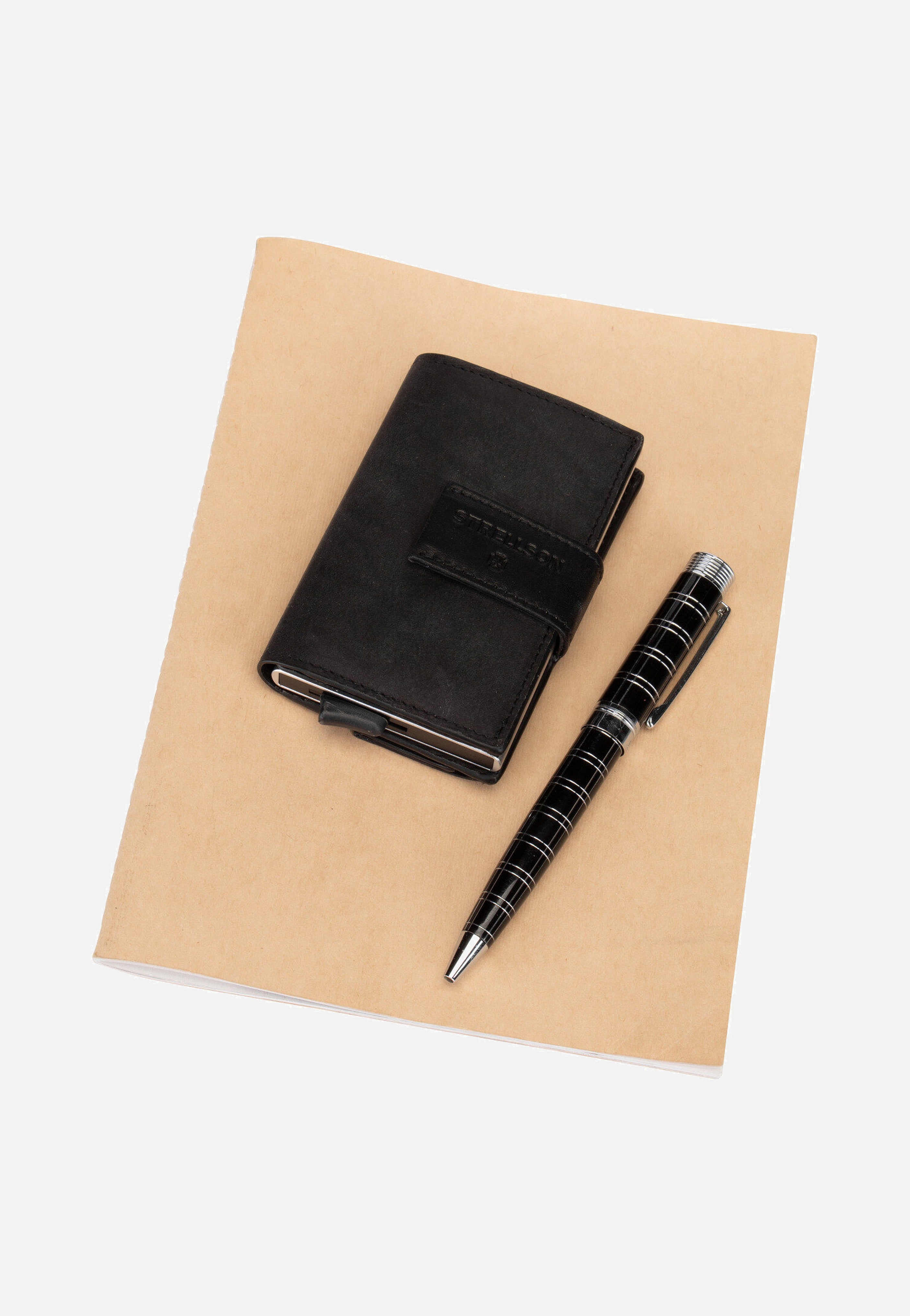 Strellson - Brick Lane C Three E-cage sv8 Black - Card Holder | Neutral-Image