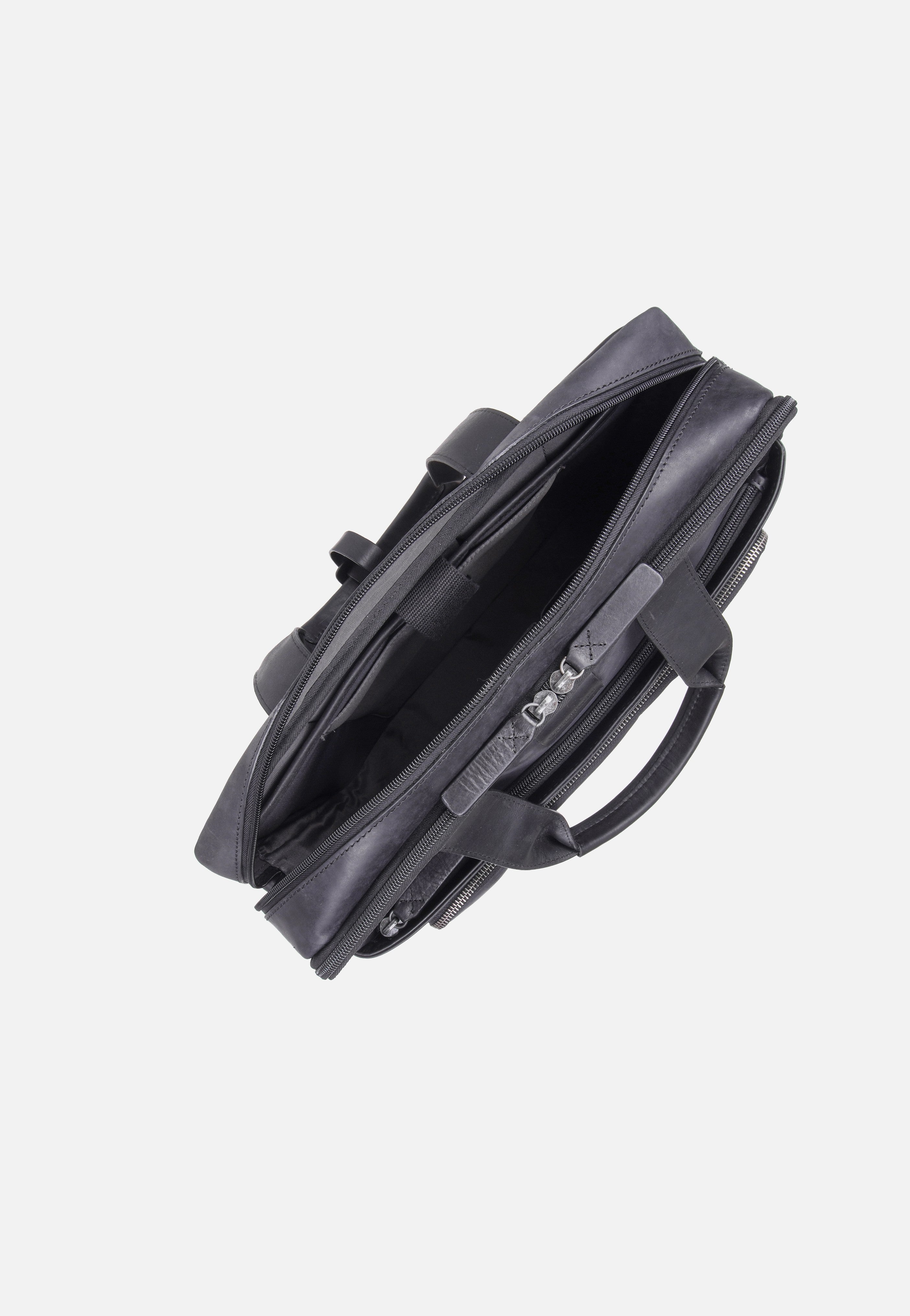 Strellson - Brick Lane Charles Briefbag MHZ Black - Briefcase | Men-Image