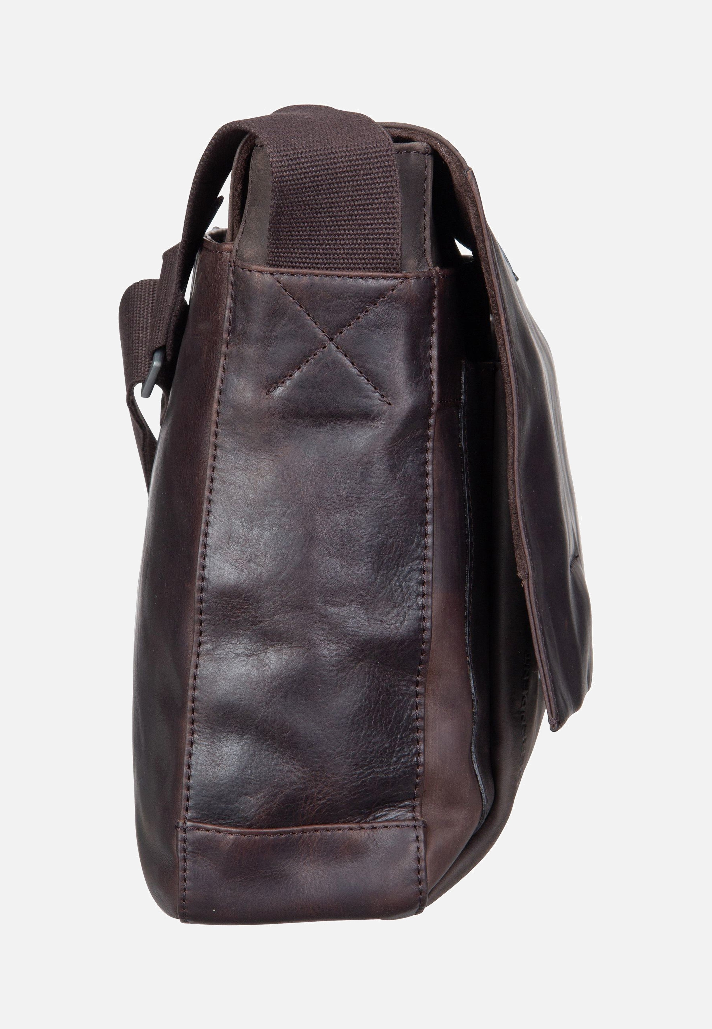 Strellson - Brick Lane Jeremy LHF Dark Brown - Messenger Bag | Men-Image