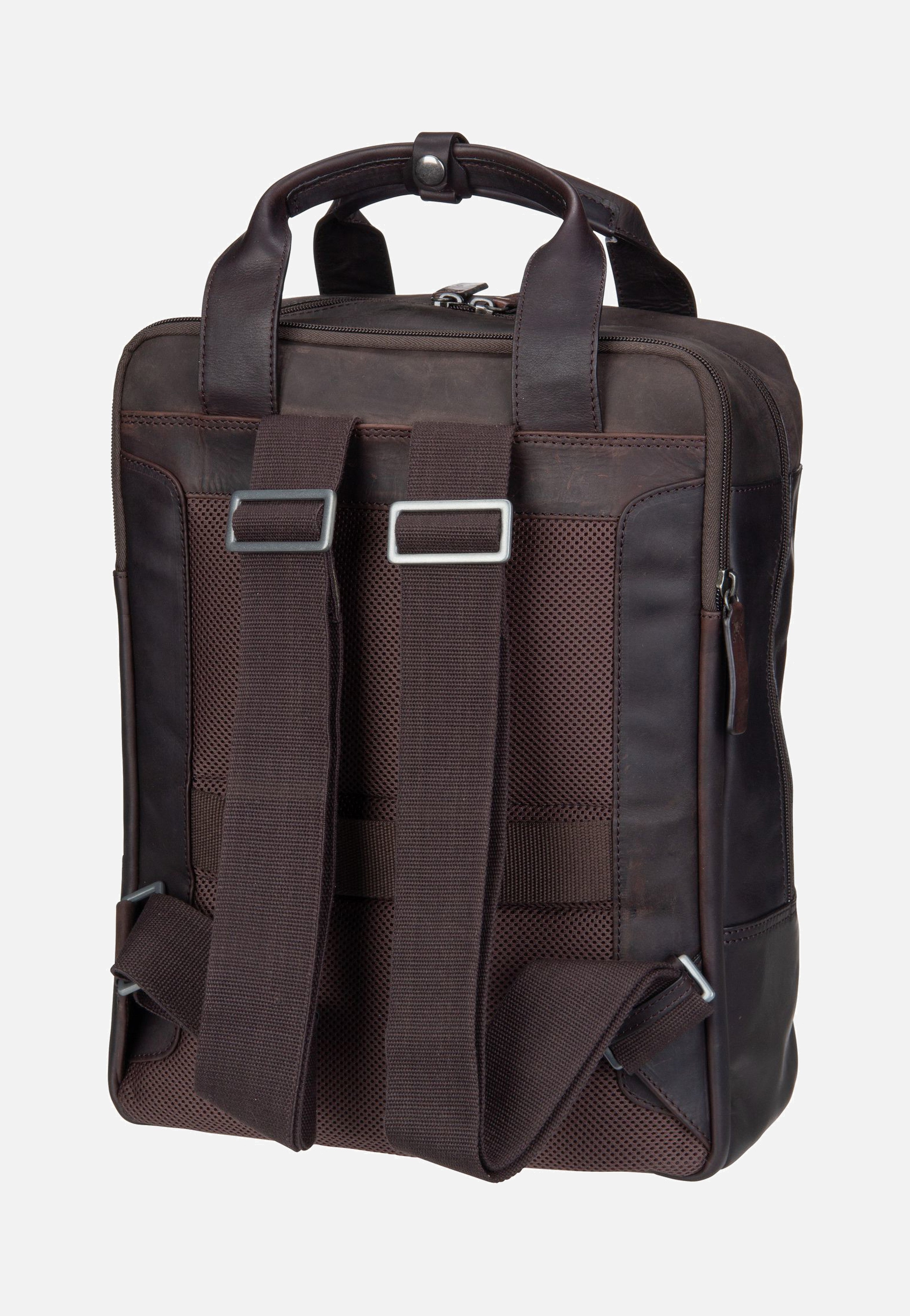 Strellson - Brick Lane Josh Backpack LVZ Dark Brown - Backpack | Men-Image