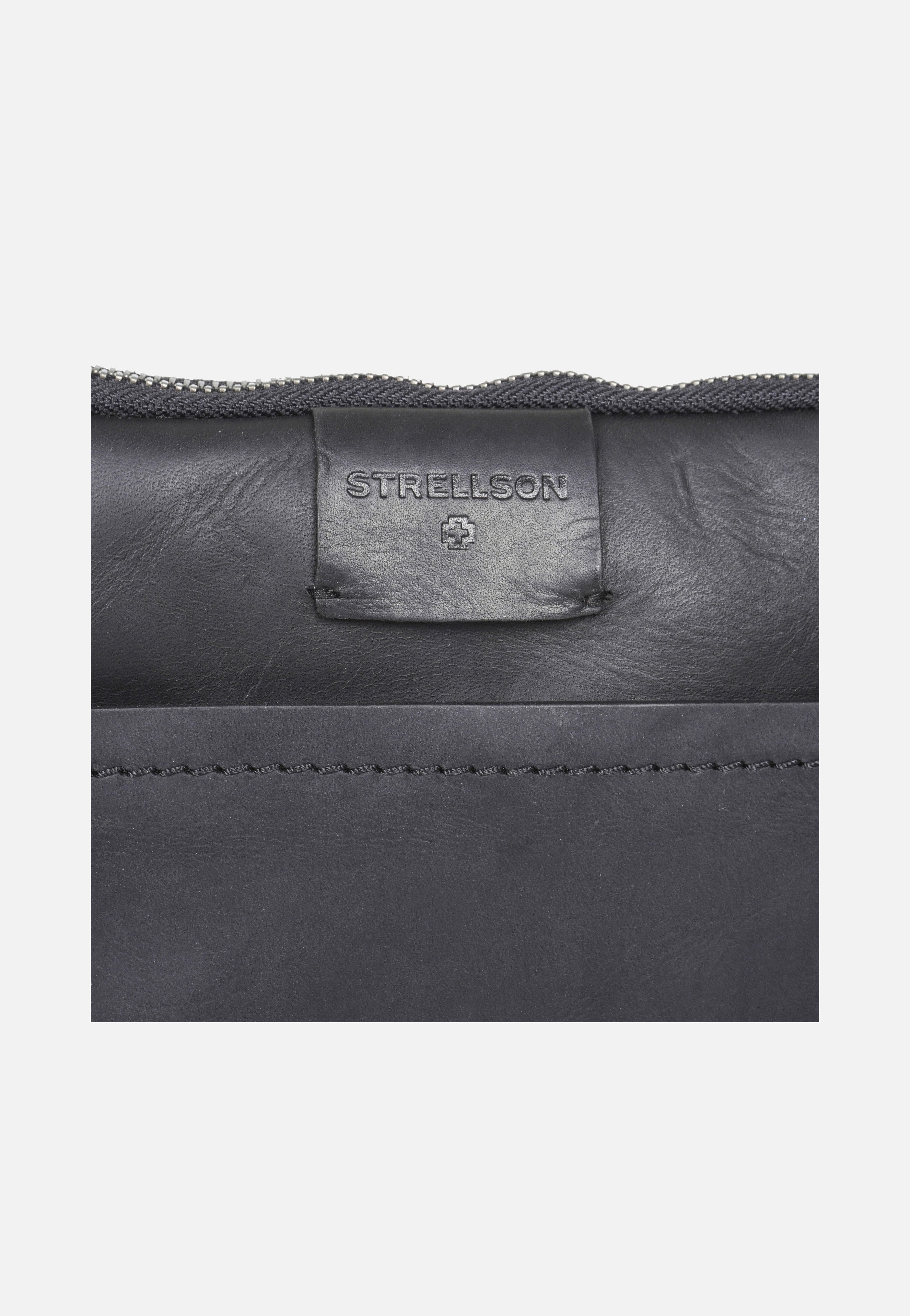 Strellson Brick Lane Marcus XSVZ1 Black Pouch Bag