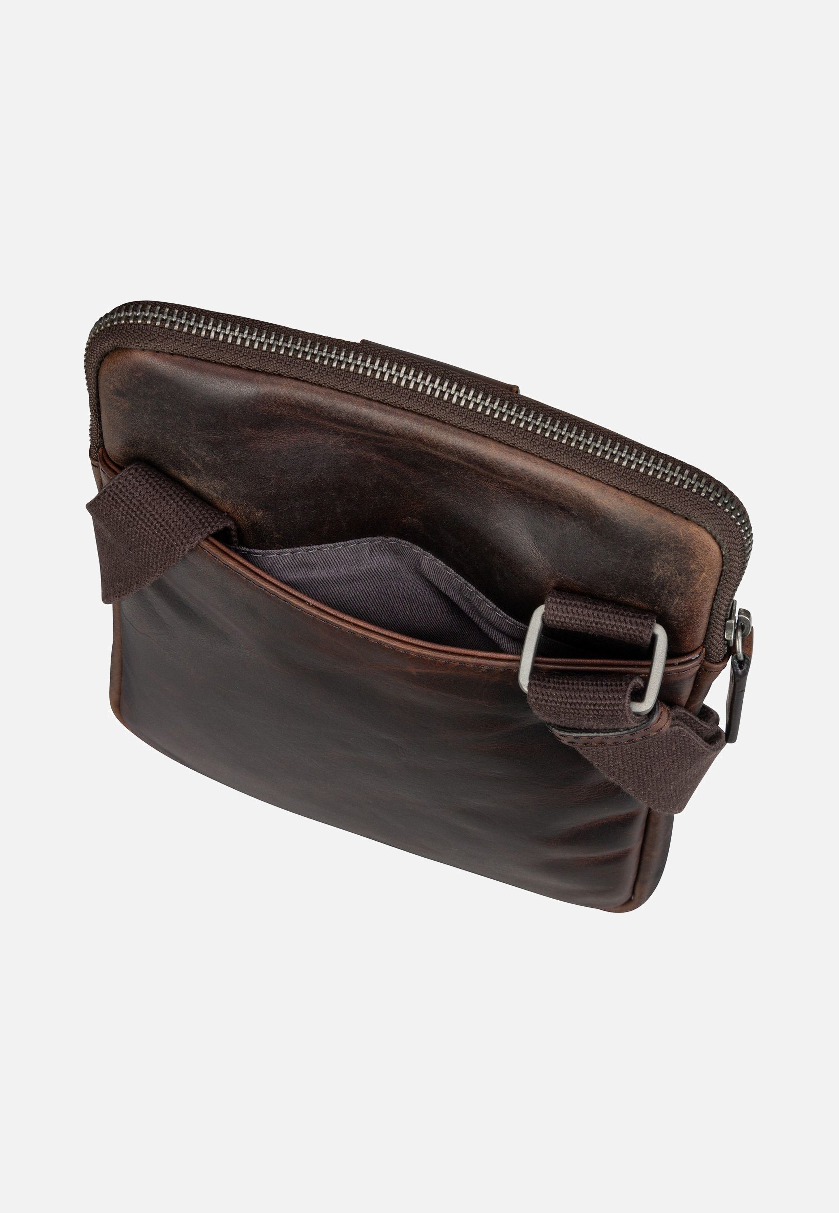 Strellson - Brick Lane Marcus XSVZ1 Dark Brown - Pouch Bag | Men-Image