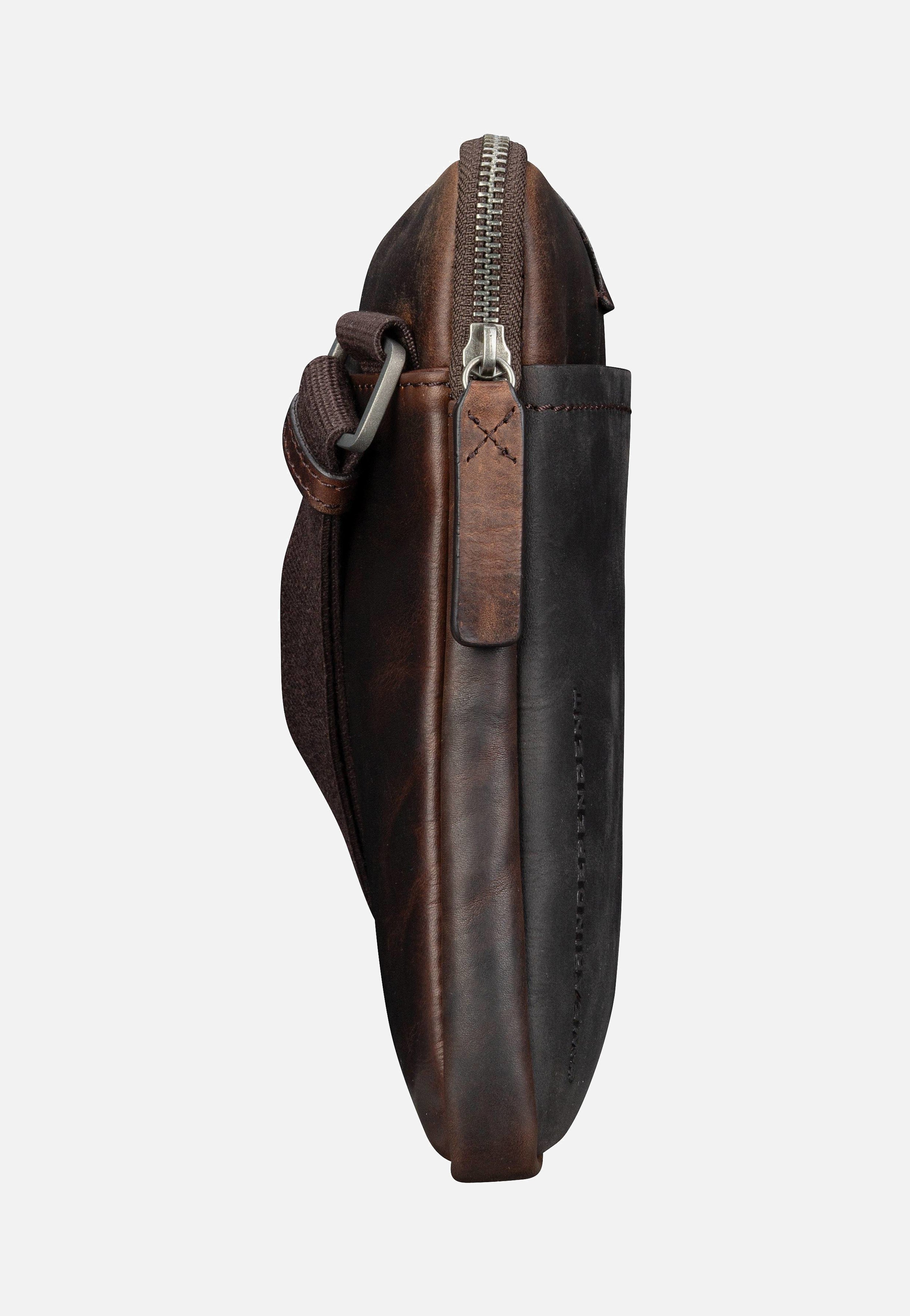 Strellson - Brick Lane Marcus XSVZ1 Dark Brown - Pouch Bag | Men-Image