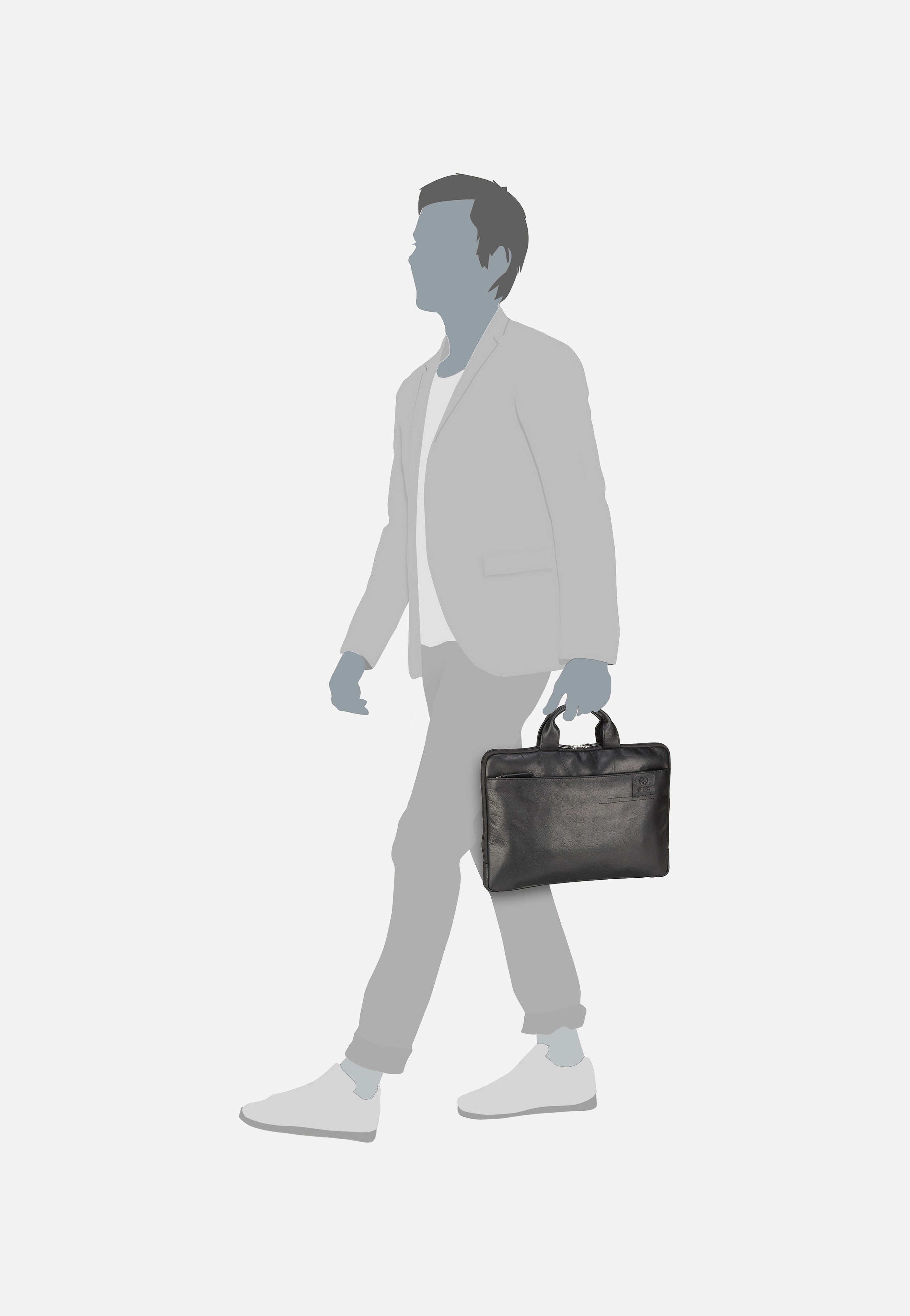 Strellson - Hyde Park BriefBag SHZ 2 Black - Briefcase | Men-Image