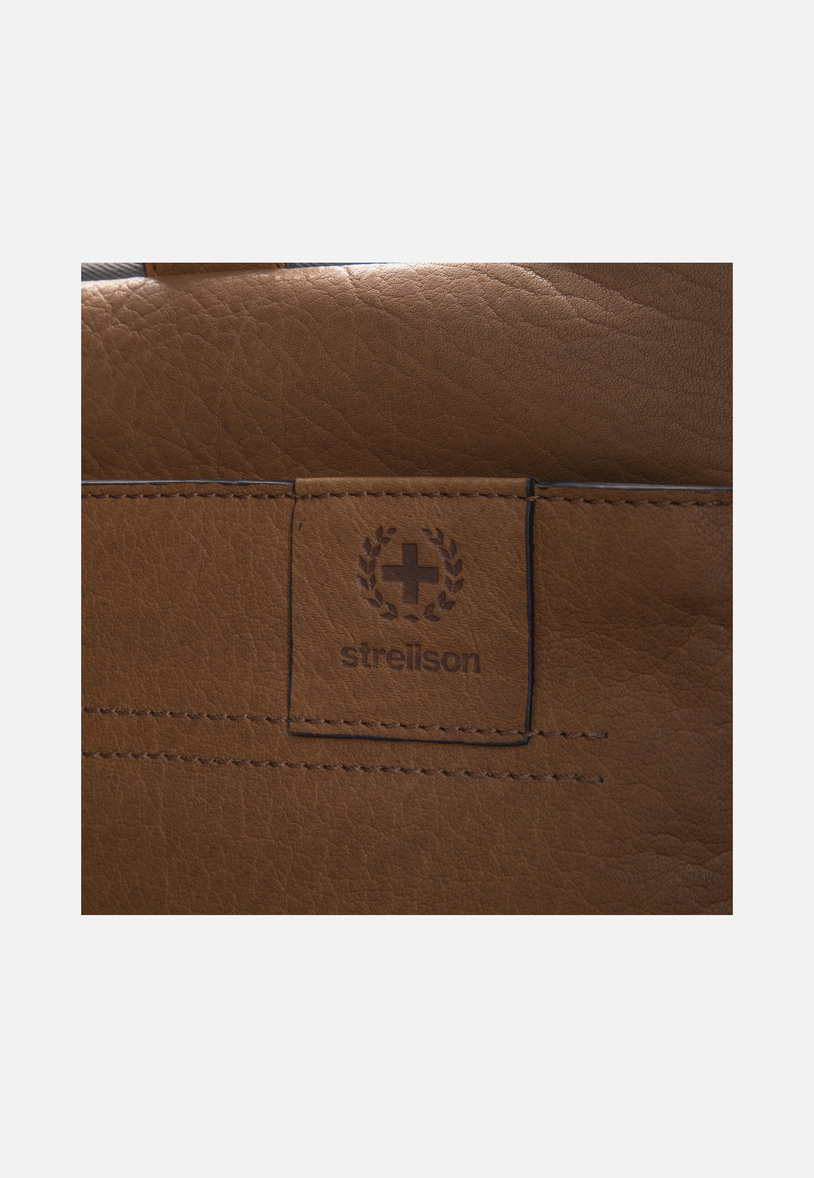 Strellson - Hyde Park BriefBag SHZ 2 Cognac - Briefcase | Men-Image