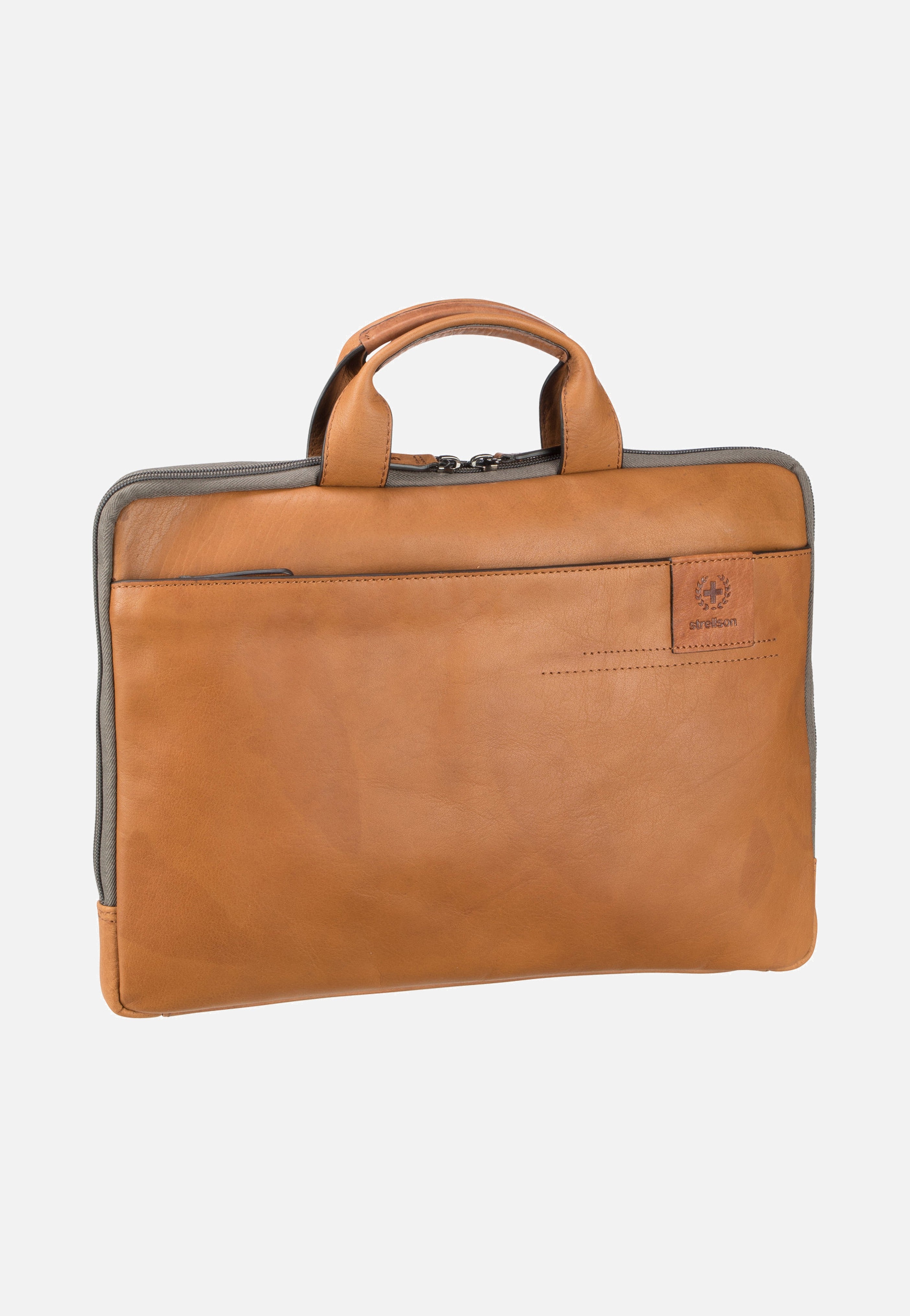 Strellson Hyde Park BriefBag SHZ 2 Cognac Briefcase