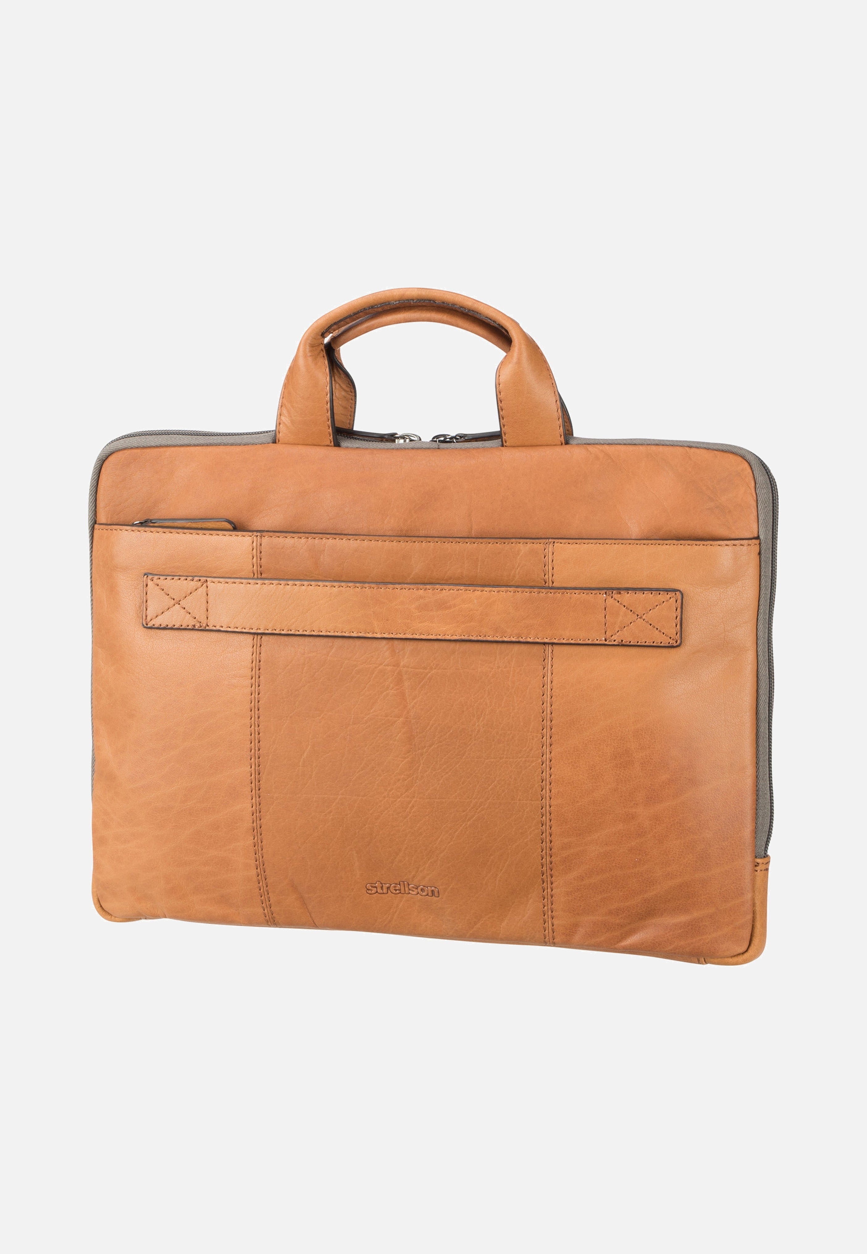 Strellson - Hyde Park BriefBag SHZ 2 Cognac - Briefcase | Men-Image