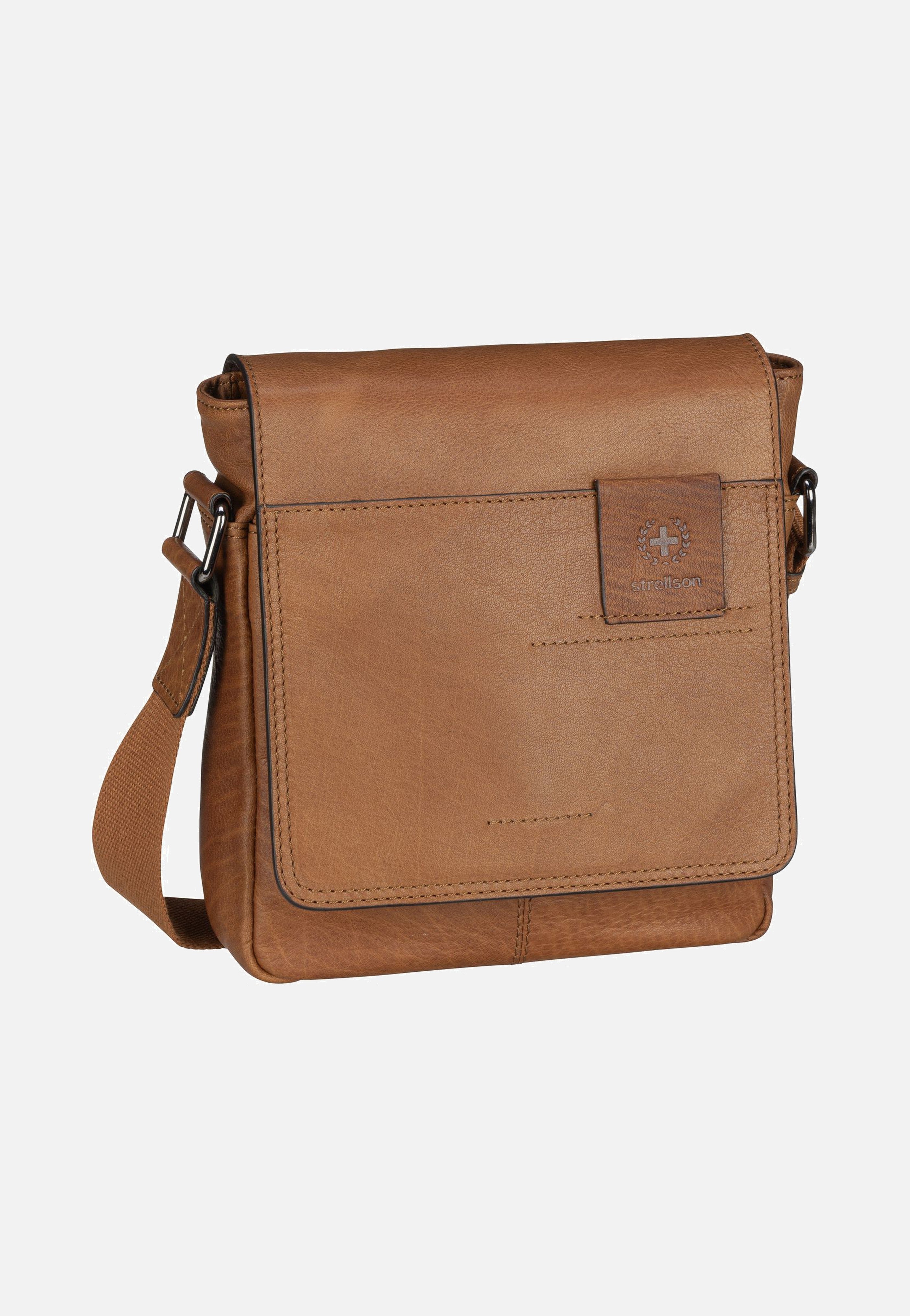 Strellson - Hyde Park Jeremy XSVF Cognac - Shoulder Bag | Men-Image
