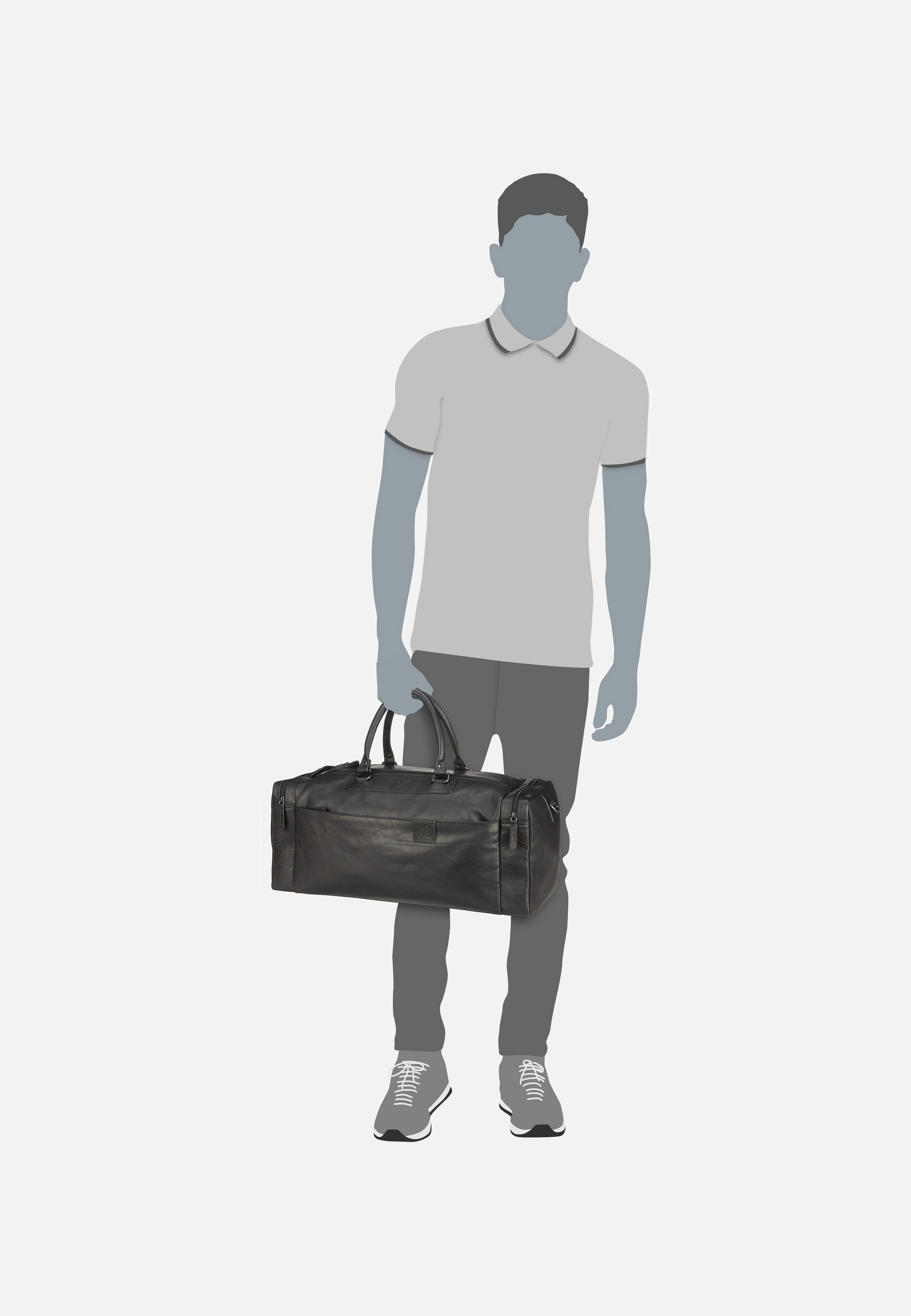 Strellson - Hyde Park TravelBag SHZ Black - Weekender | Men-Image