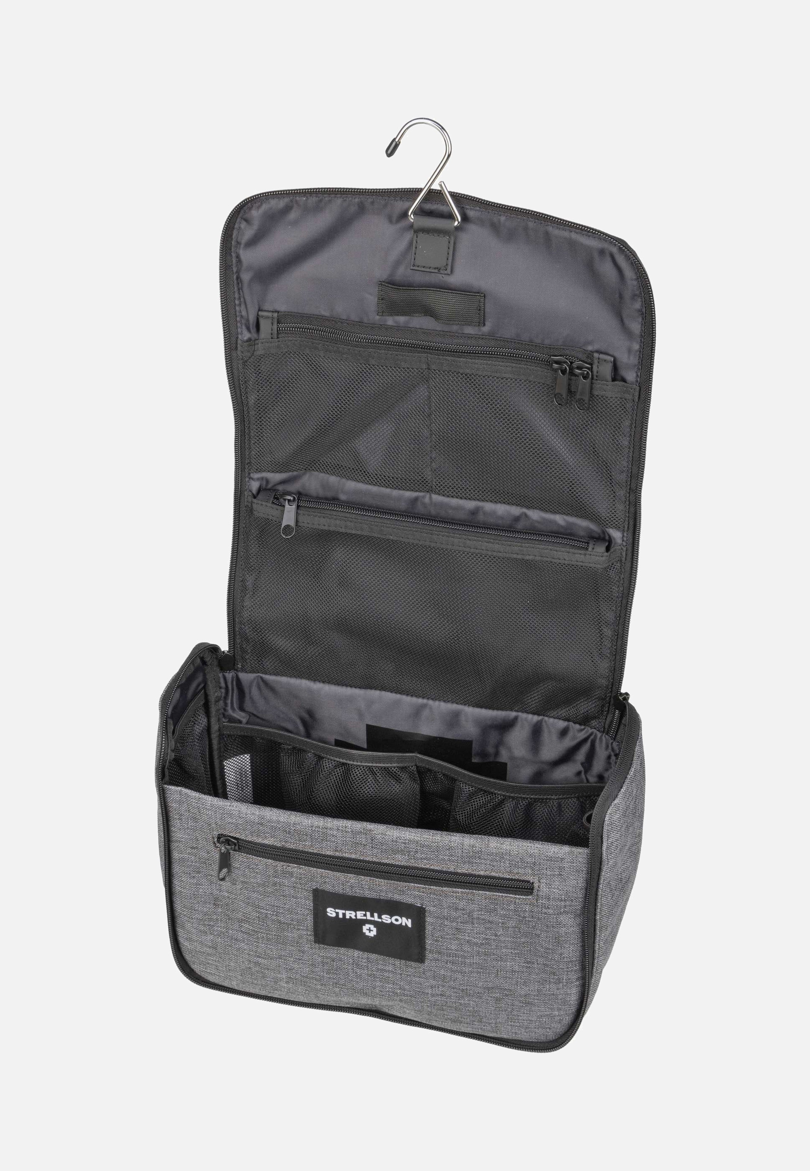 Strellson - Northwood 2.0 Benny Washbag LHZ Dark Grey - Toiletry Bag | Neutral-Image