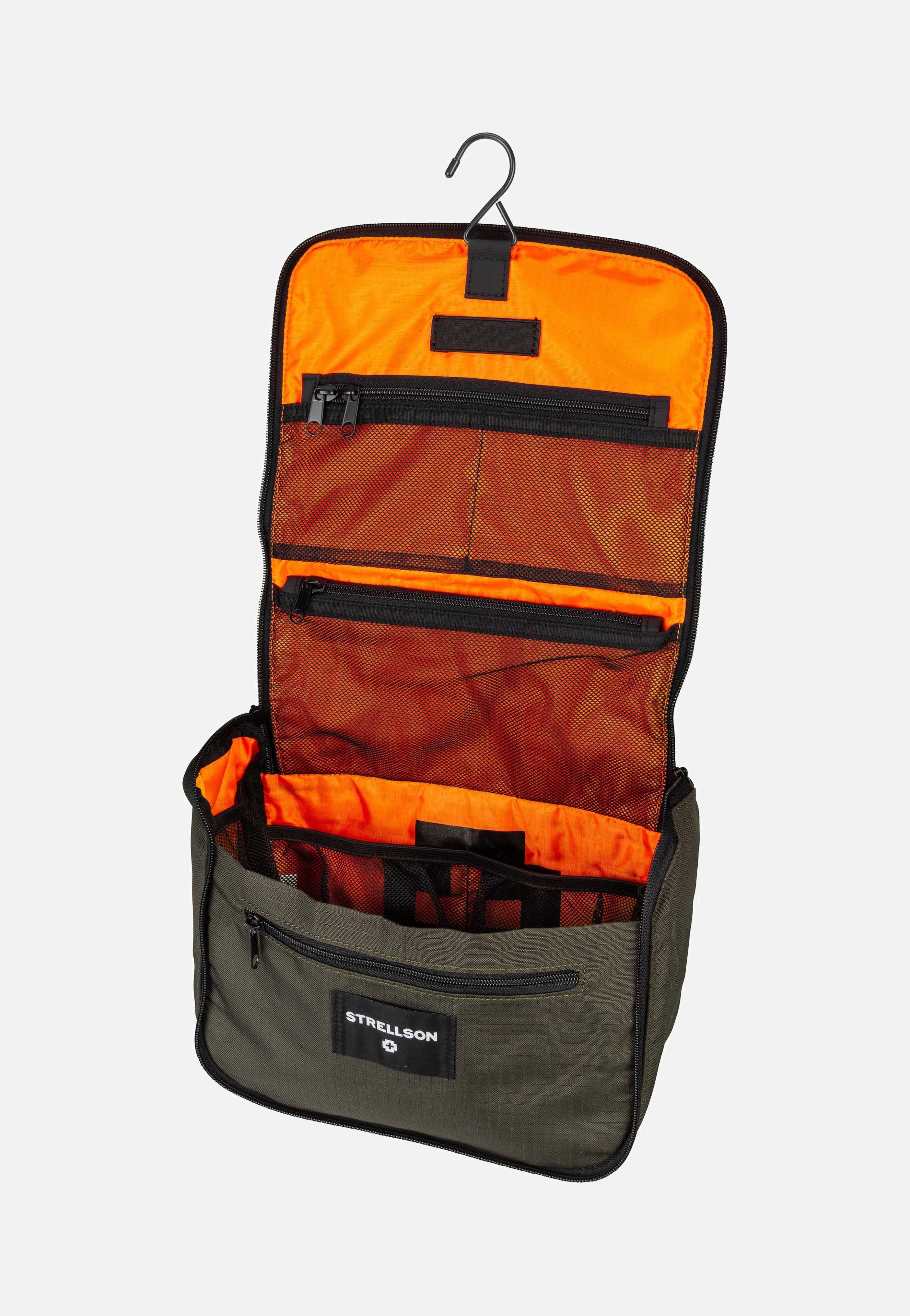 Strellson - Northwood RS Benny Washbag LHZ Khaki - Toiletry Bag | Men-Image